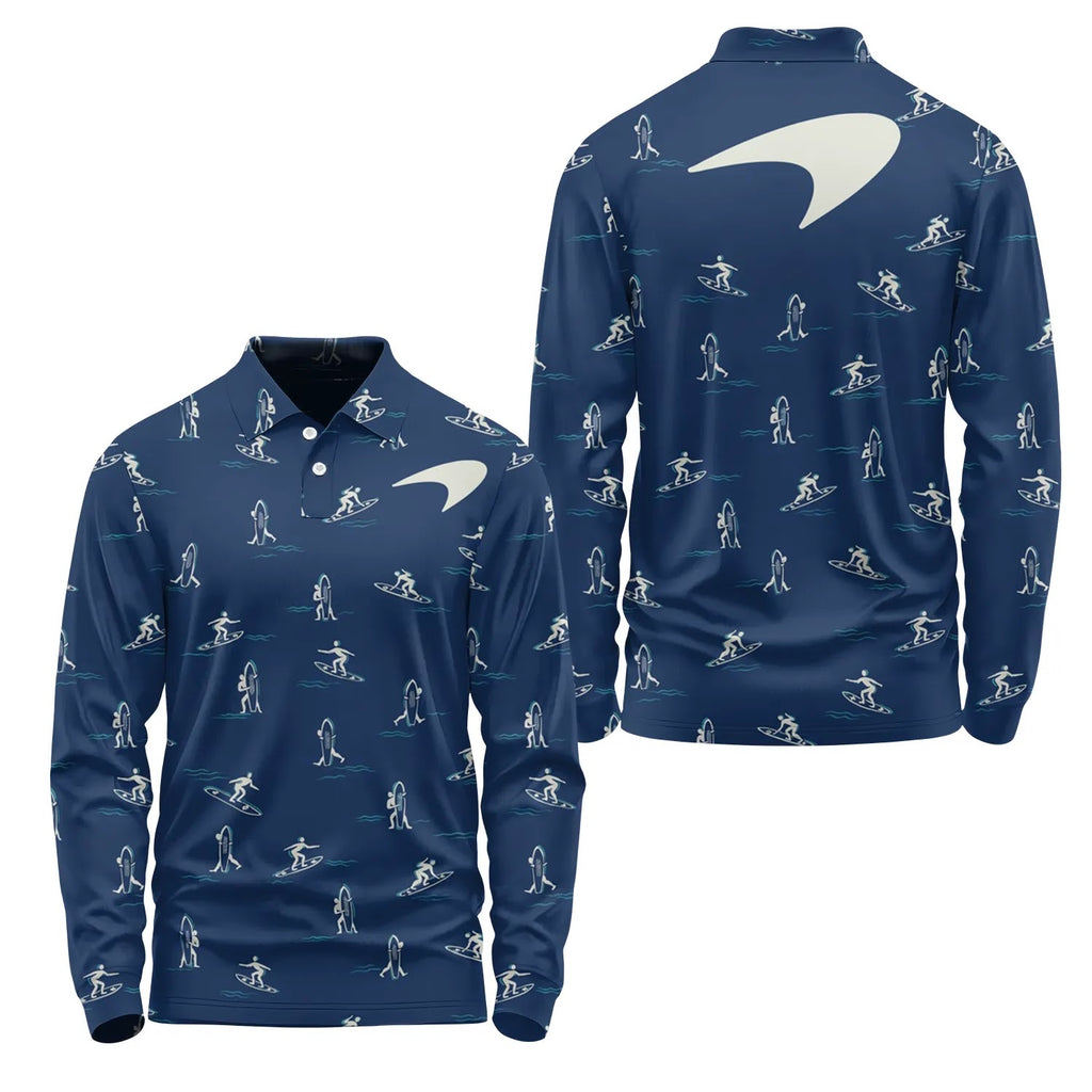 McLaren Long Sleeve Polo SHW011