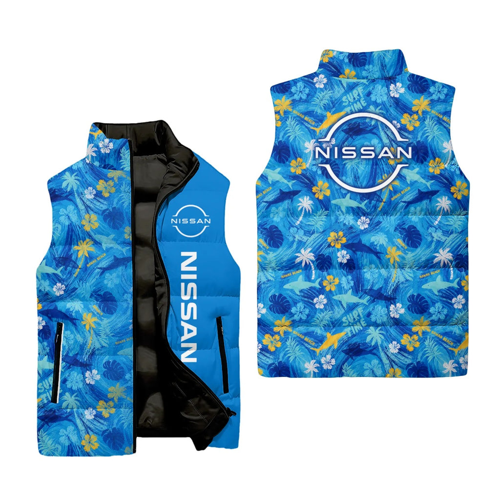 Nissan Sleeveless Puffer Jacket SHW027