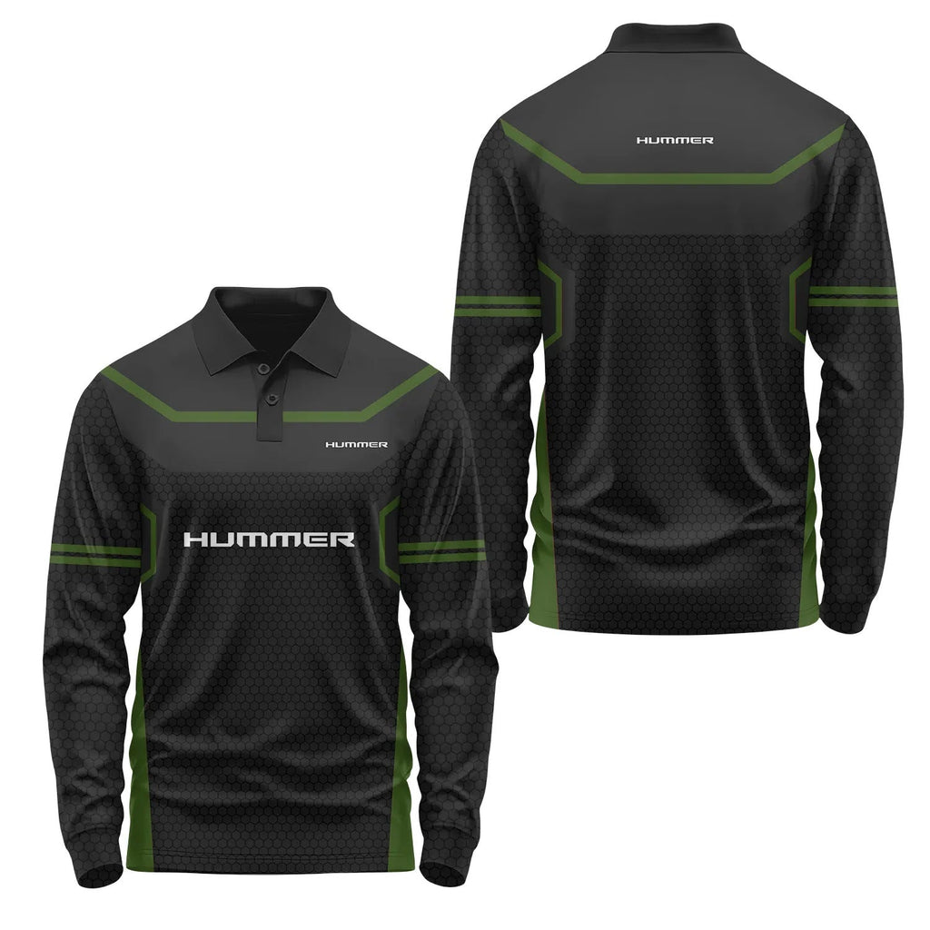 Hummer Long Sleeve Polo SC052