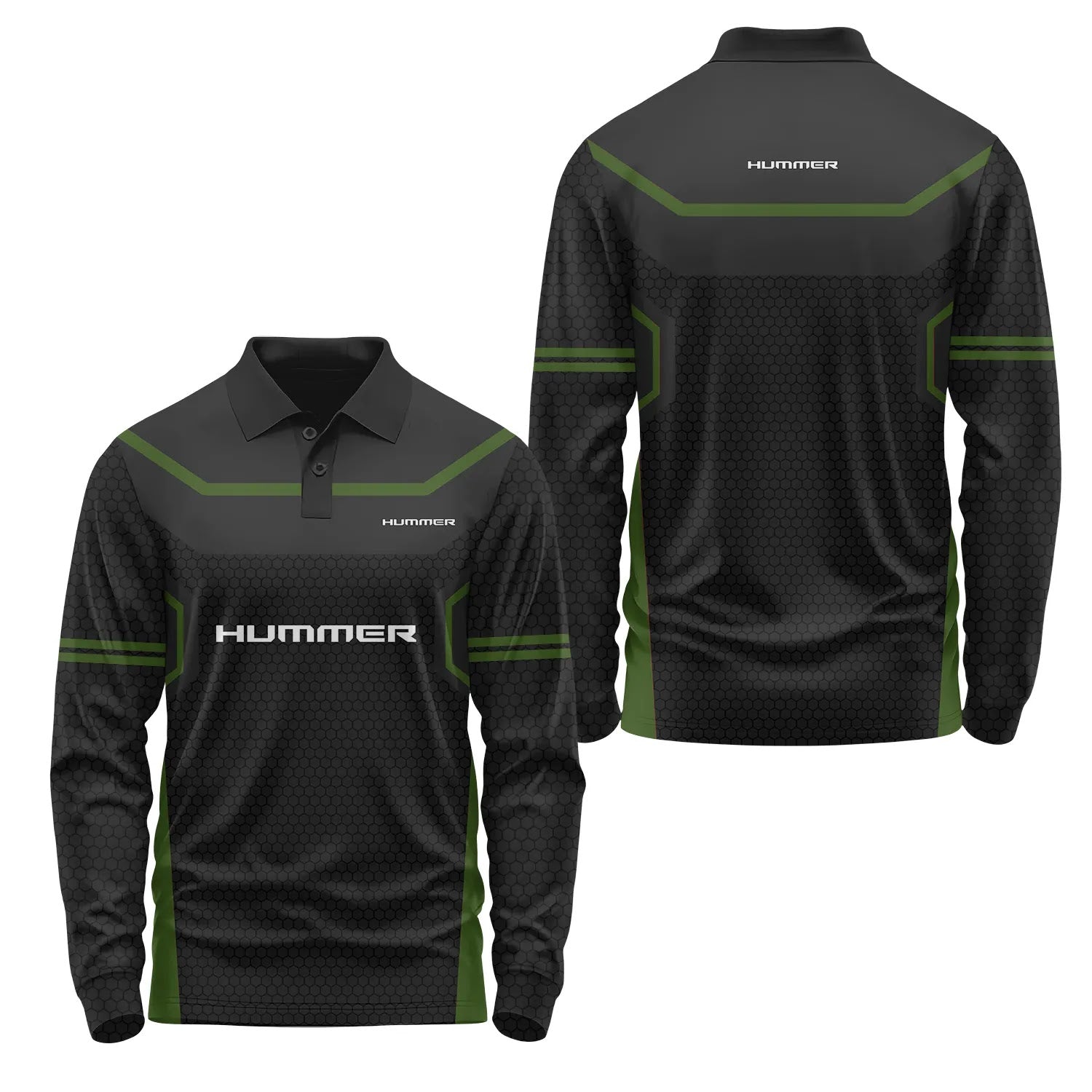 Hummer Long Sleeve Polo SC052