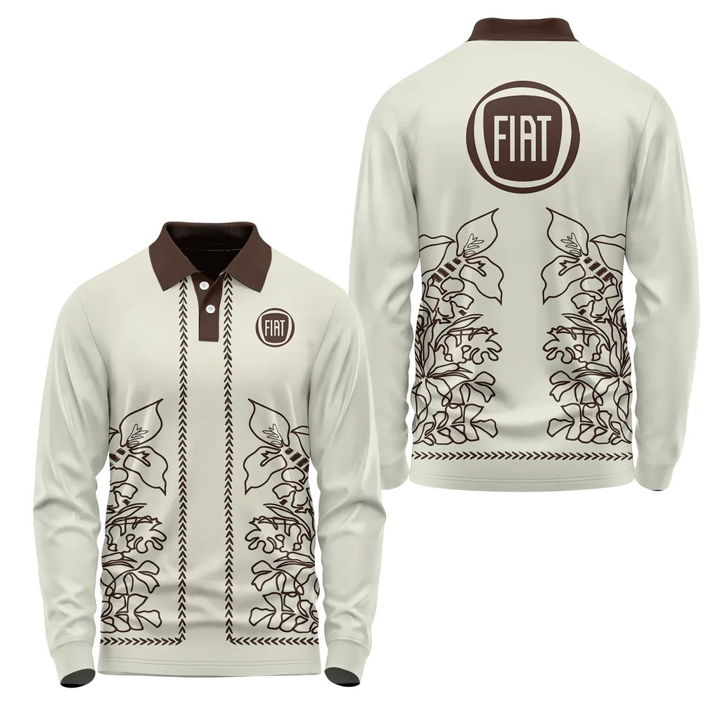 Fiat Long Sleeve Polo SHW064