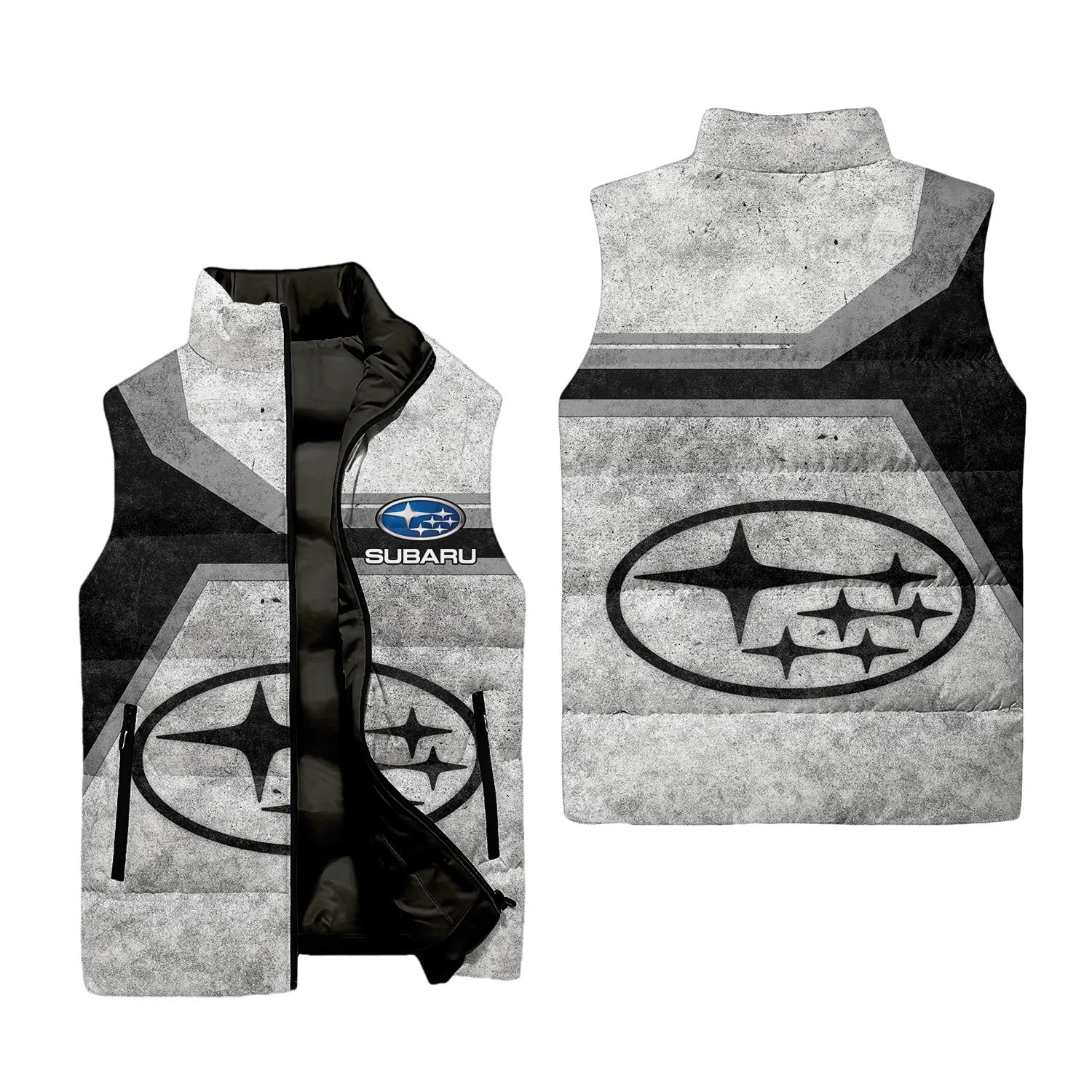 Subaru Sleeveless Puffer Jacket SC086