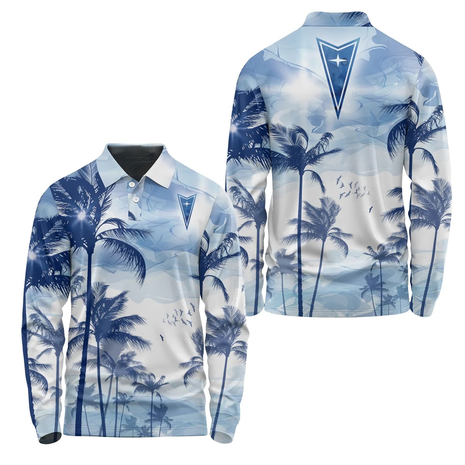 Pontiac Long Sleeve Polo SHW004