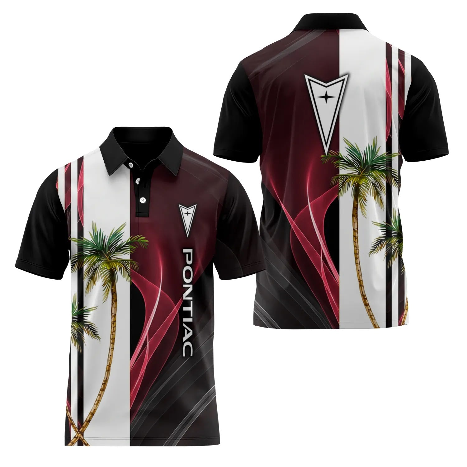 Pontiac Short Sleeve Polo SHW036