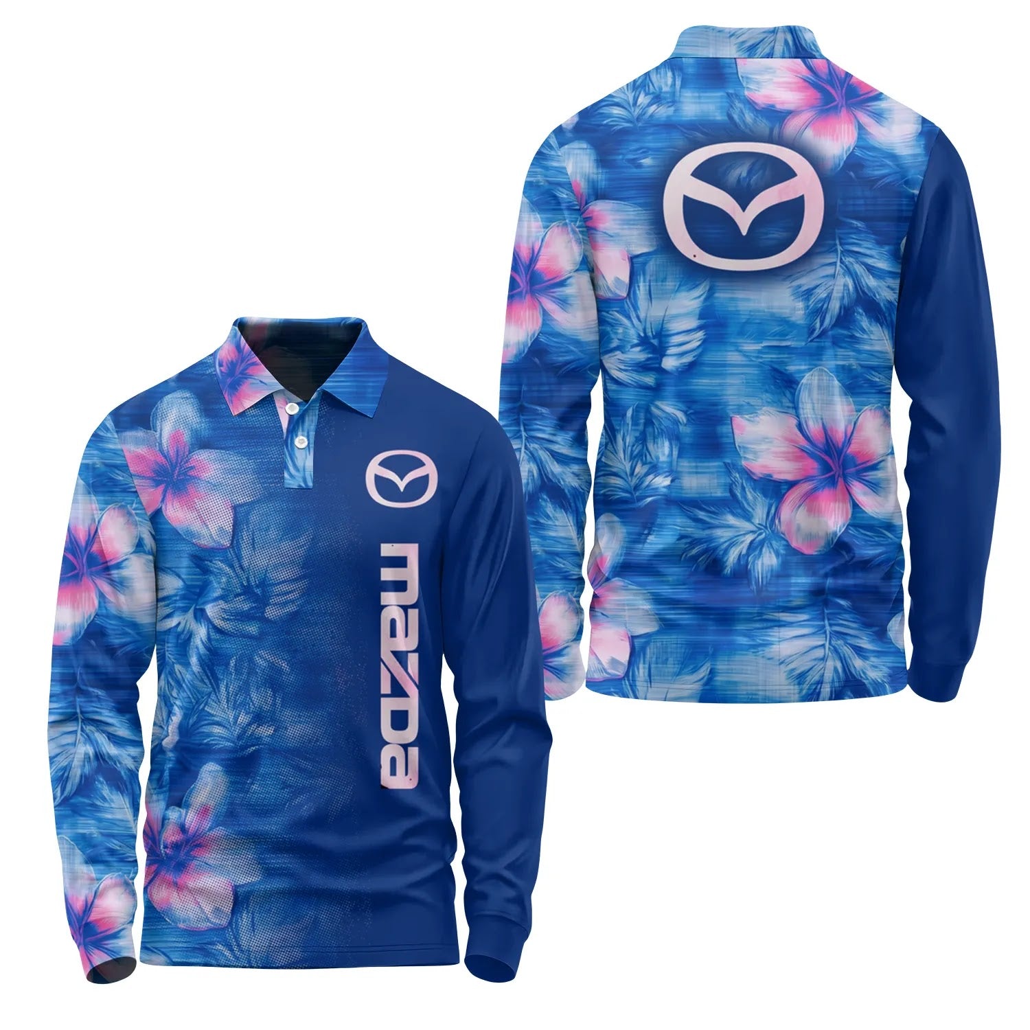 Mazda Long Sleeve Polo SHW057