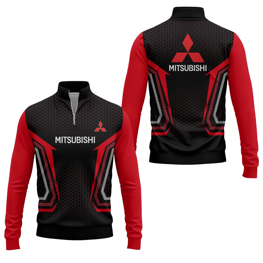 Mitsubishi Quarter-zip Pullover SC075
