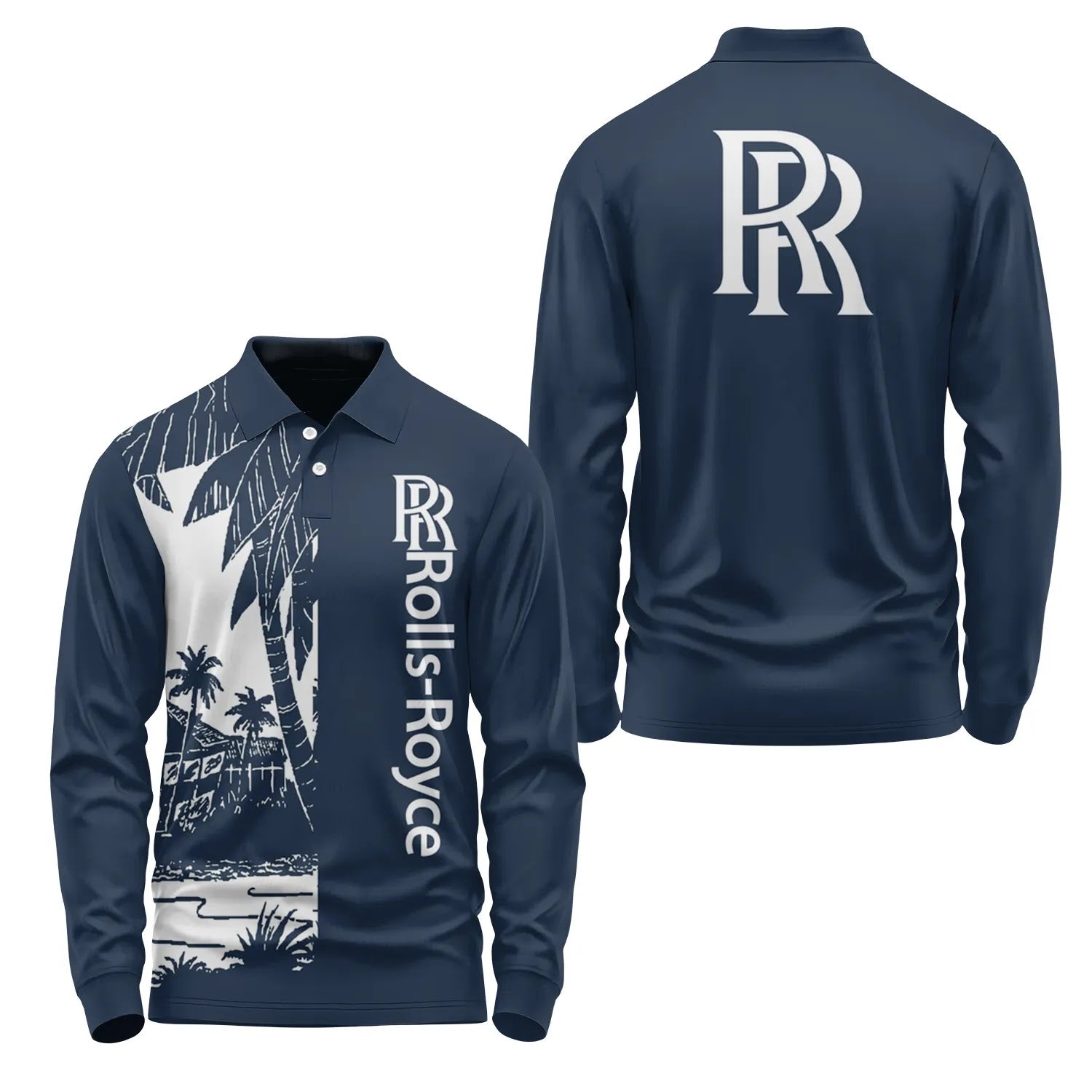 Rolls-Royce Long Sleeve Polo SHW031