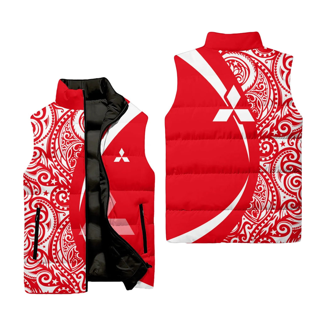 Mitsubishi Sleeveless Puffer Jacket SHW072