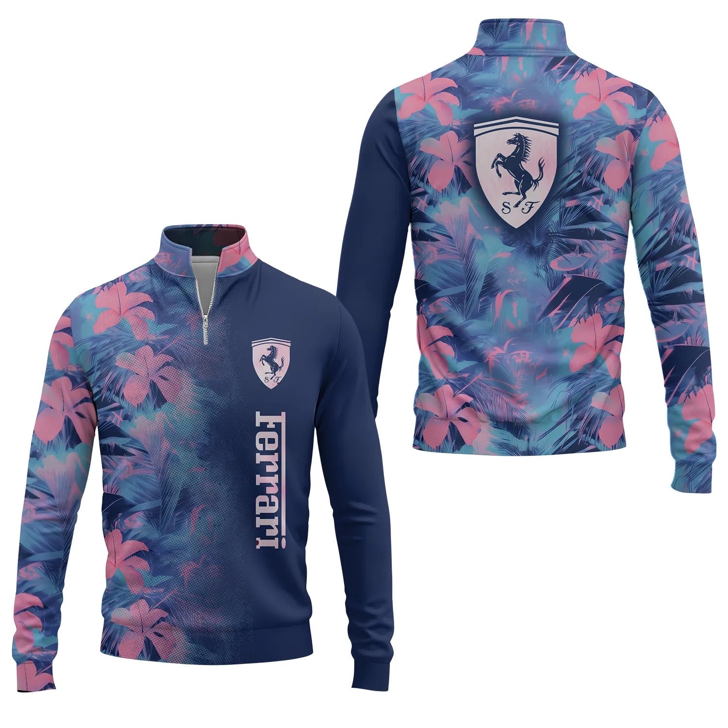 Ferrari Quarter-zip Pullover SHW054