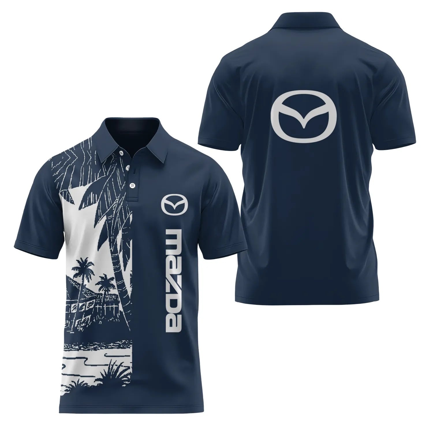 Mazda Short Sleeve Polo SHW031