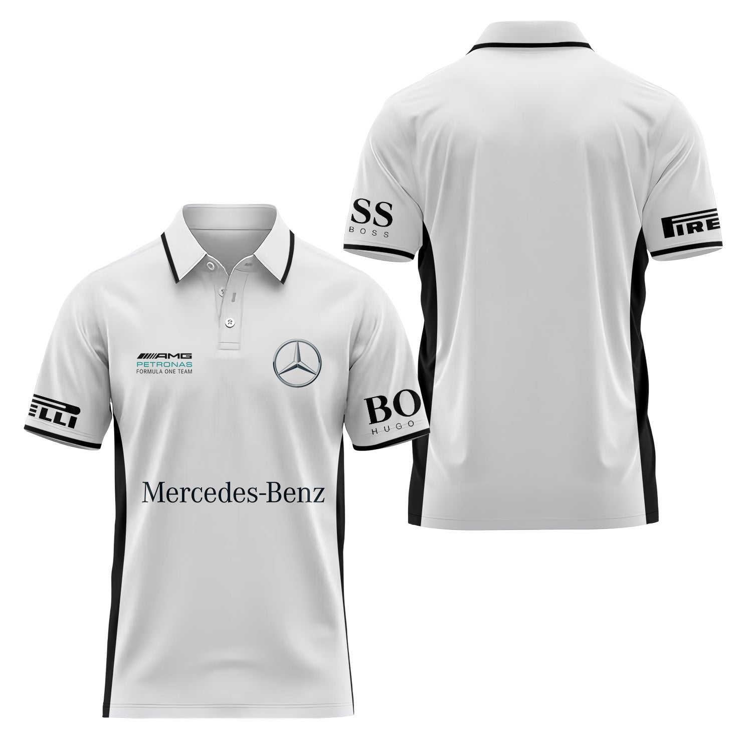 Mercedes Short Sleeve Polo USPL007
