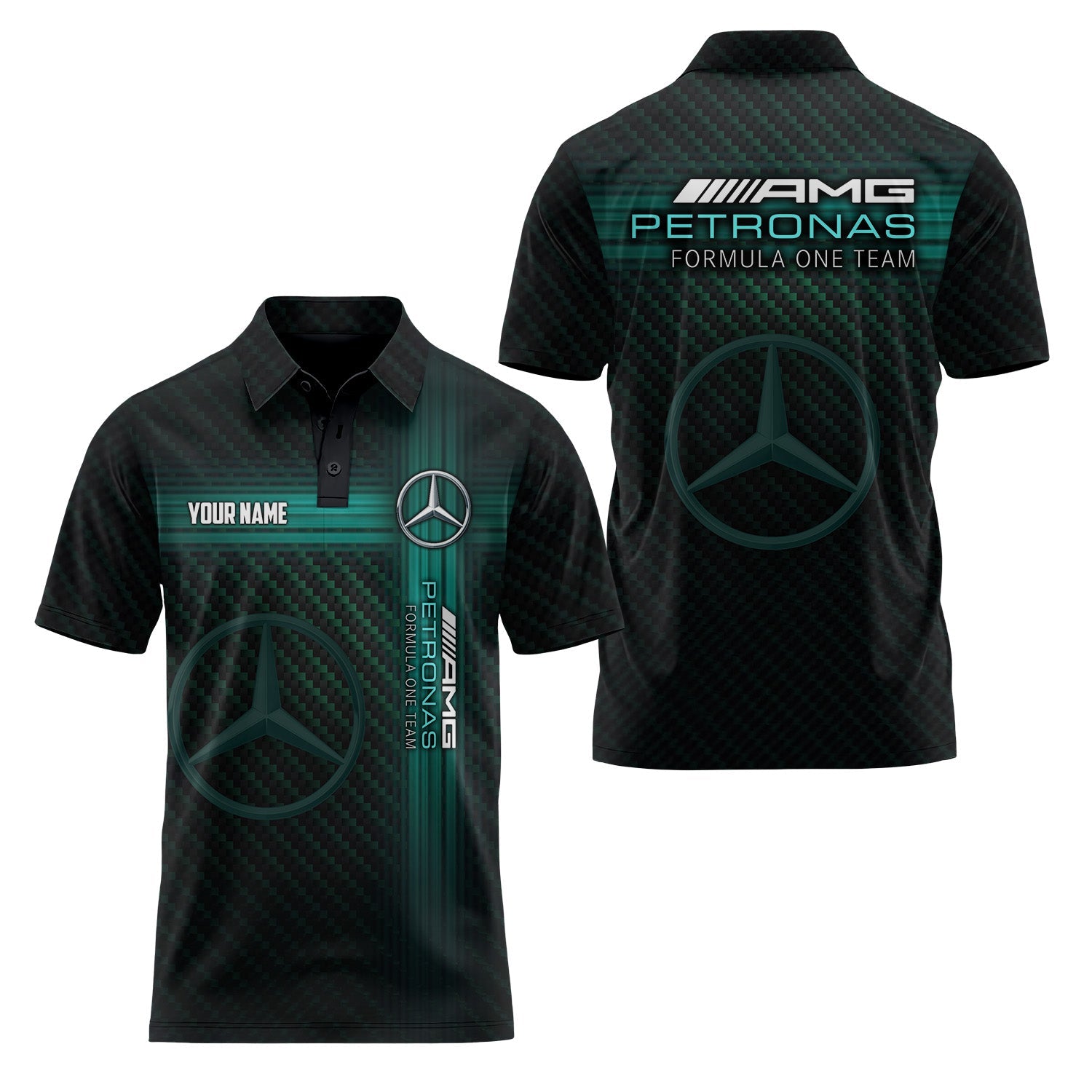 Custom Mercedes Short Sleeve Polo USPL036