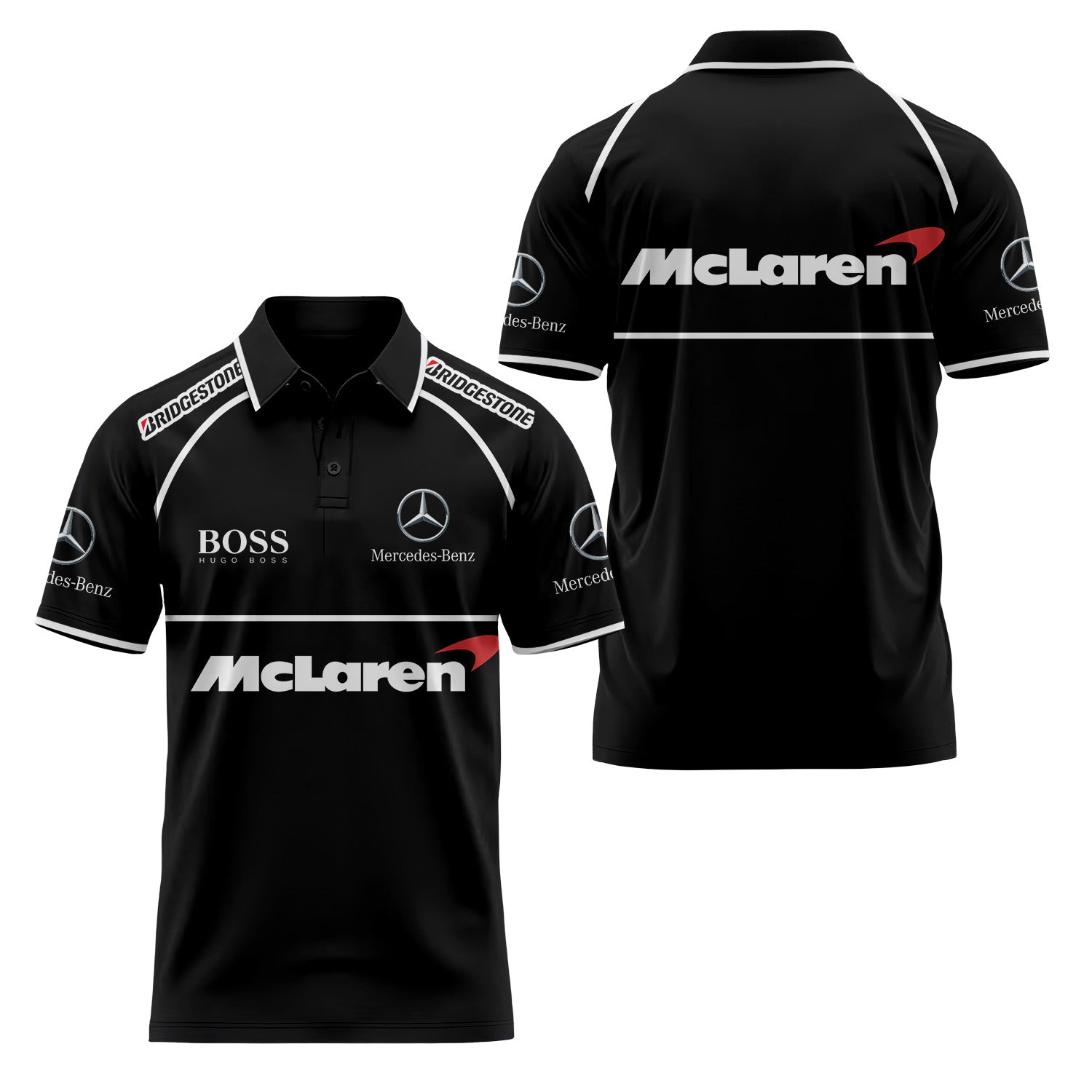 Mercedes Short Sleeve Polo USPL022