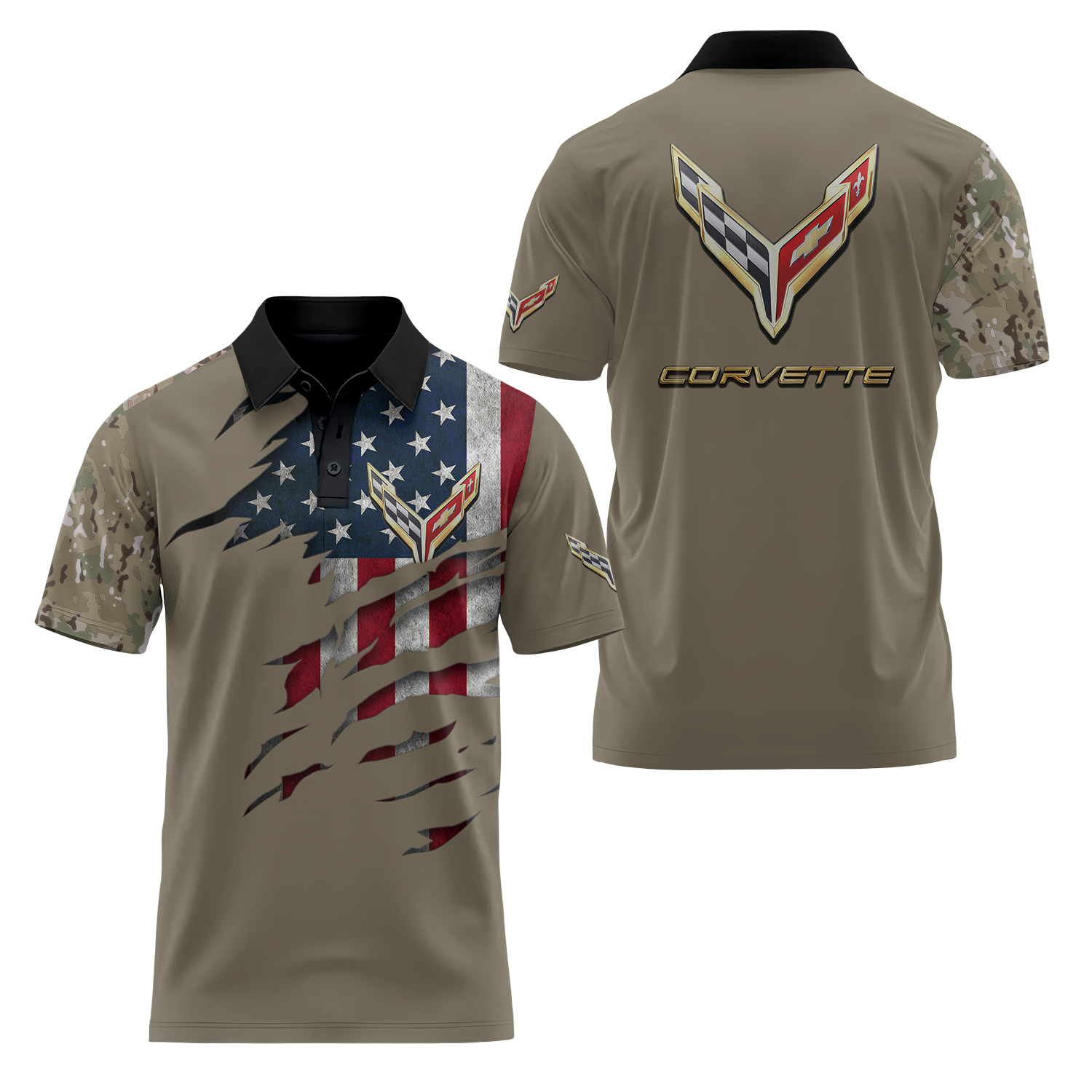 Corvette Short Sleeve Polo USPL359