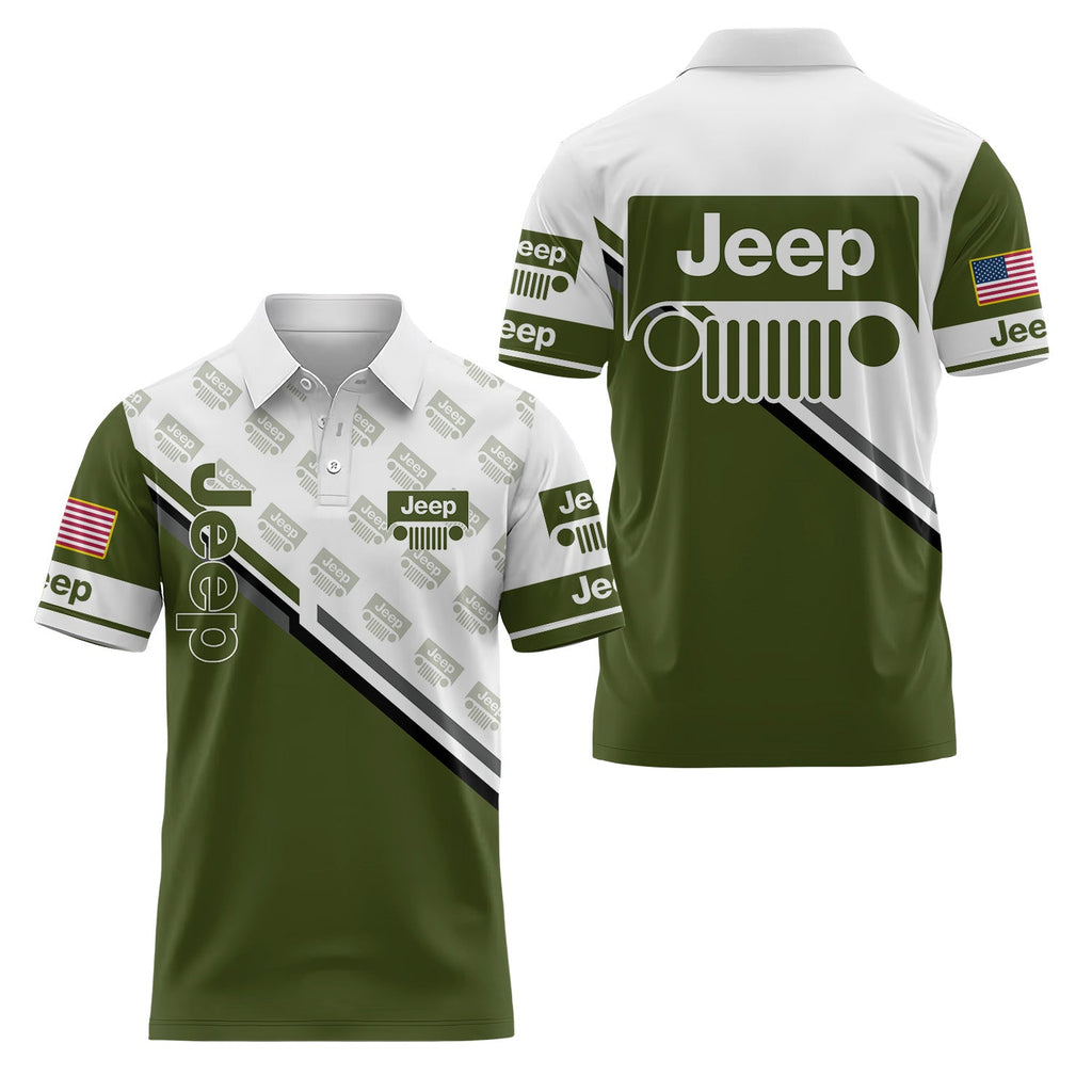 Jeep Short Sleeve Polo USPL417