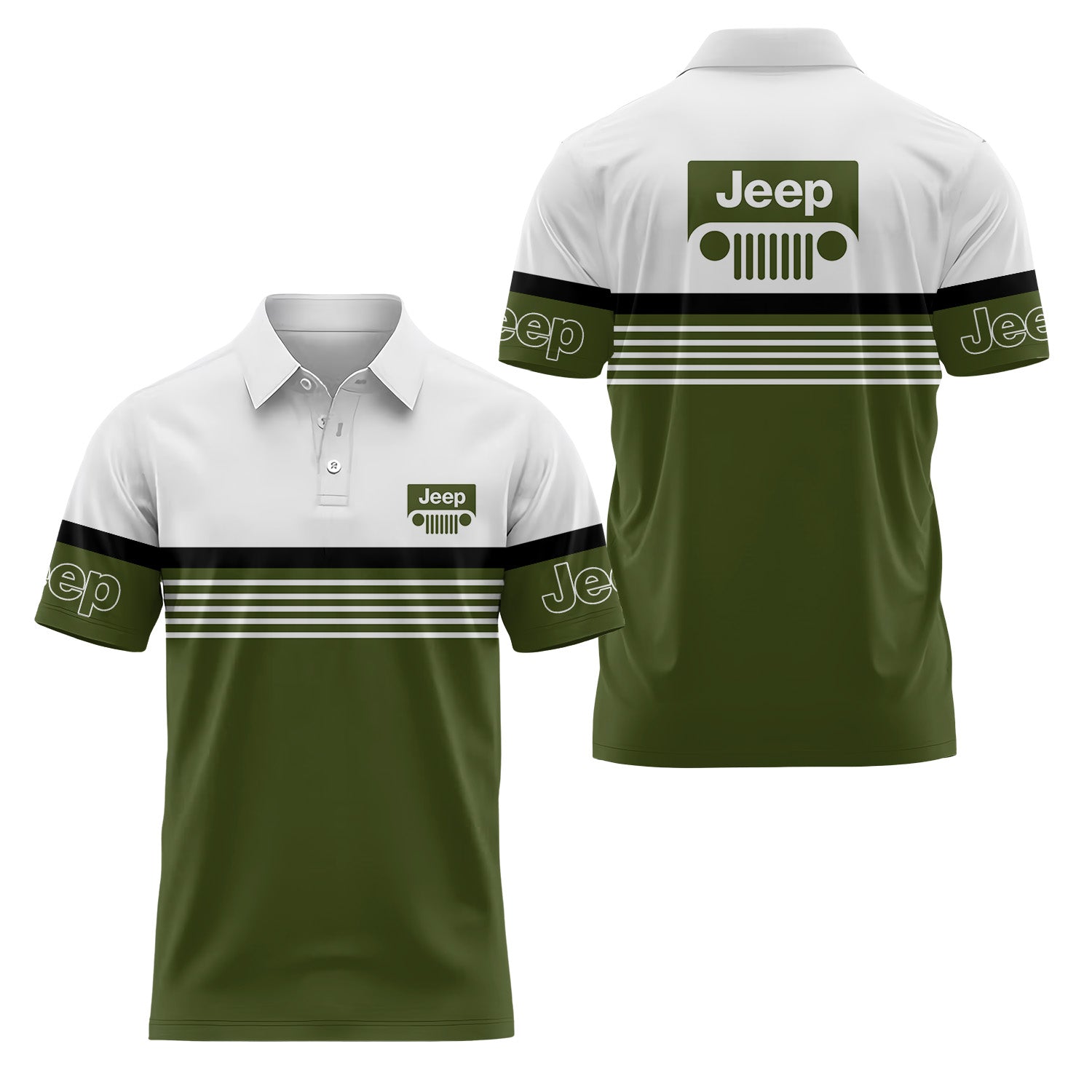 Jeep Short Sleeve Polo USPL419