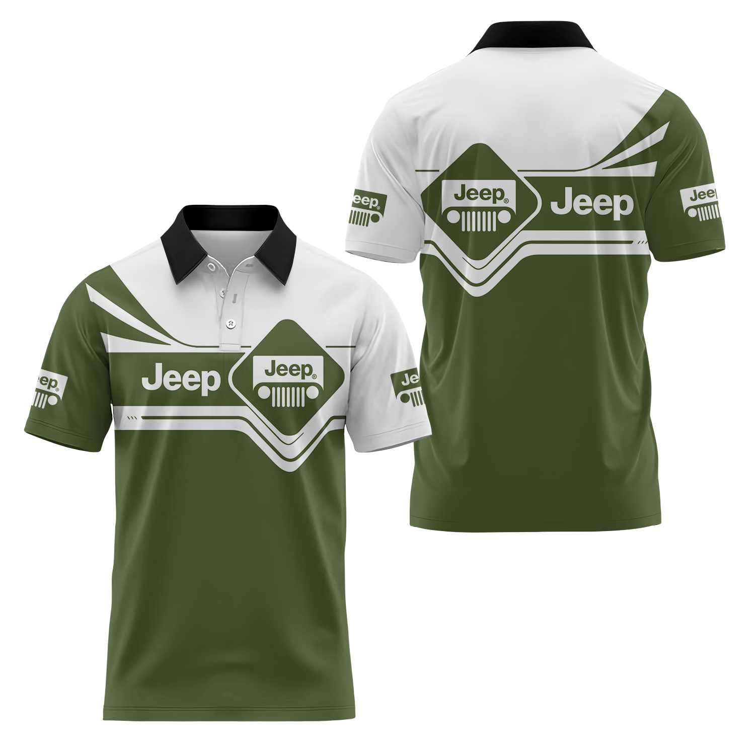 Jeep Short Sleeve Polo USPL475