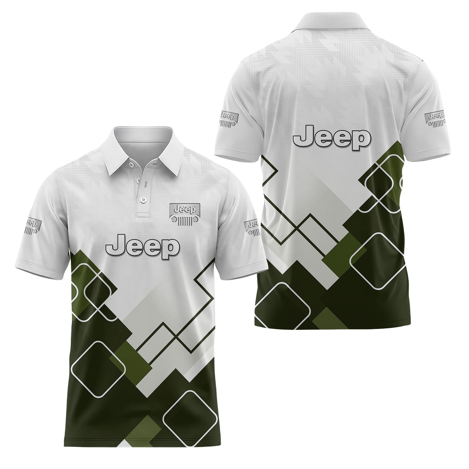 Jeep Short Sleeve Polo USPL445