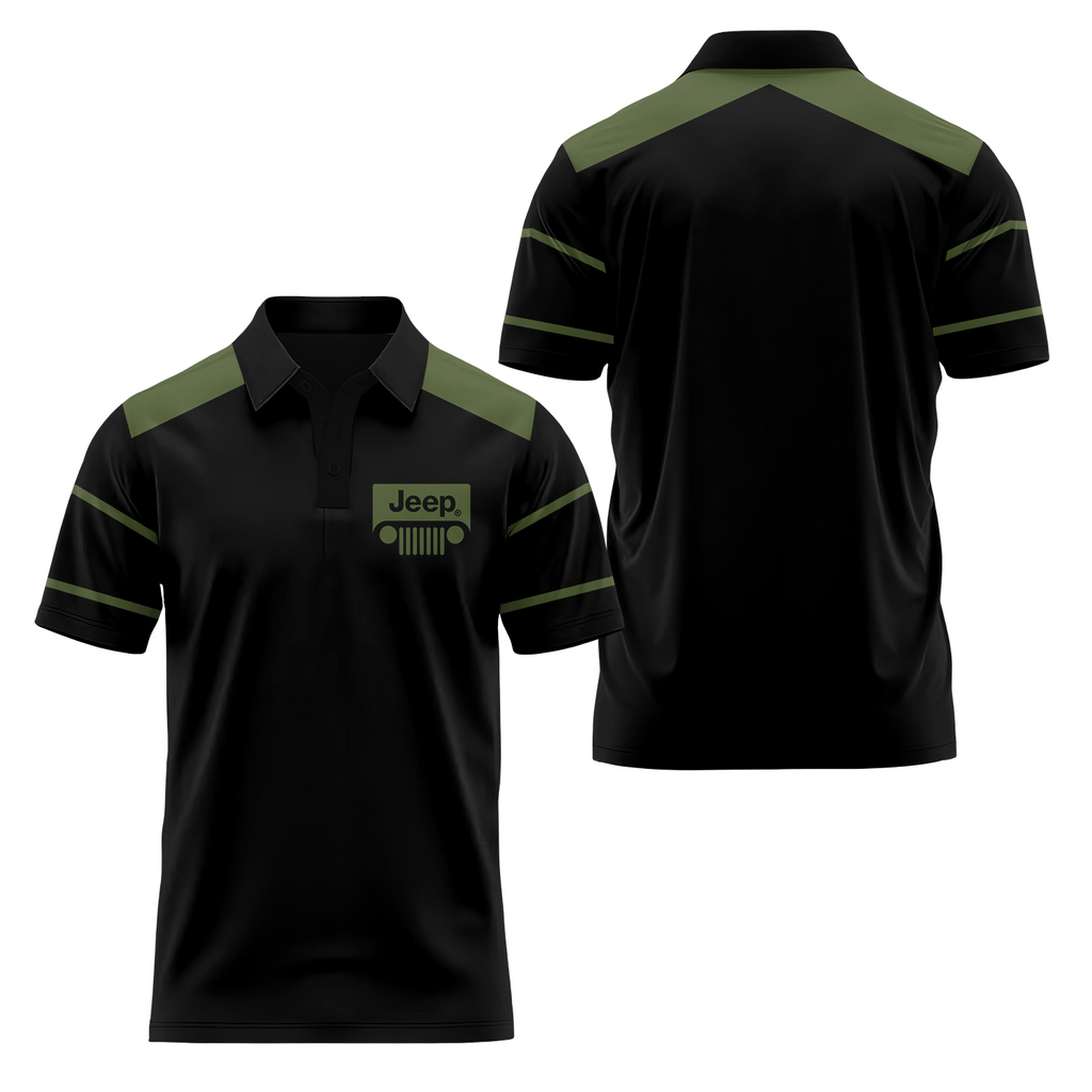 Jeep Short Sleeve Polo USPL457