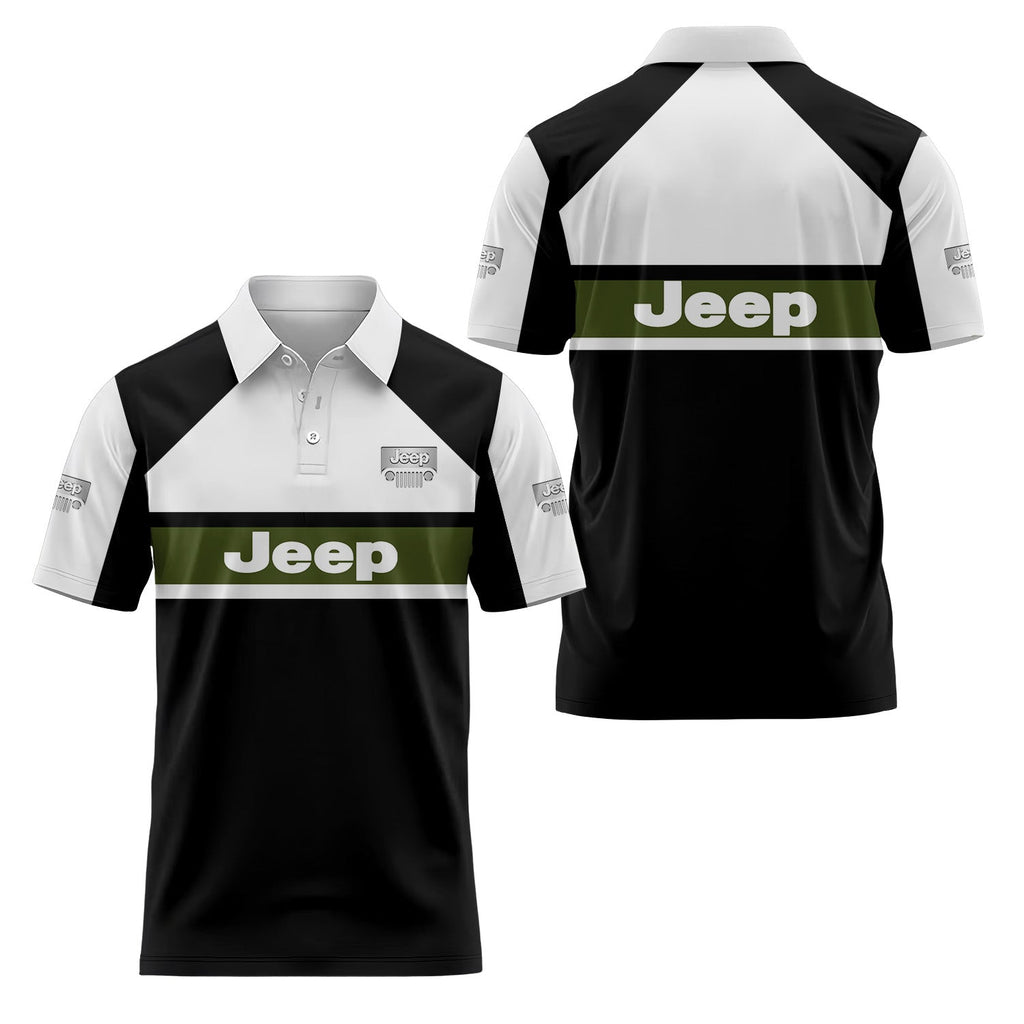 Jeep Short Sleeve Polo USPL442