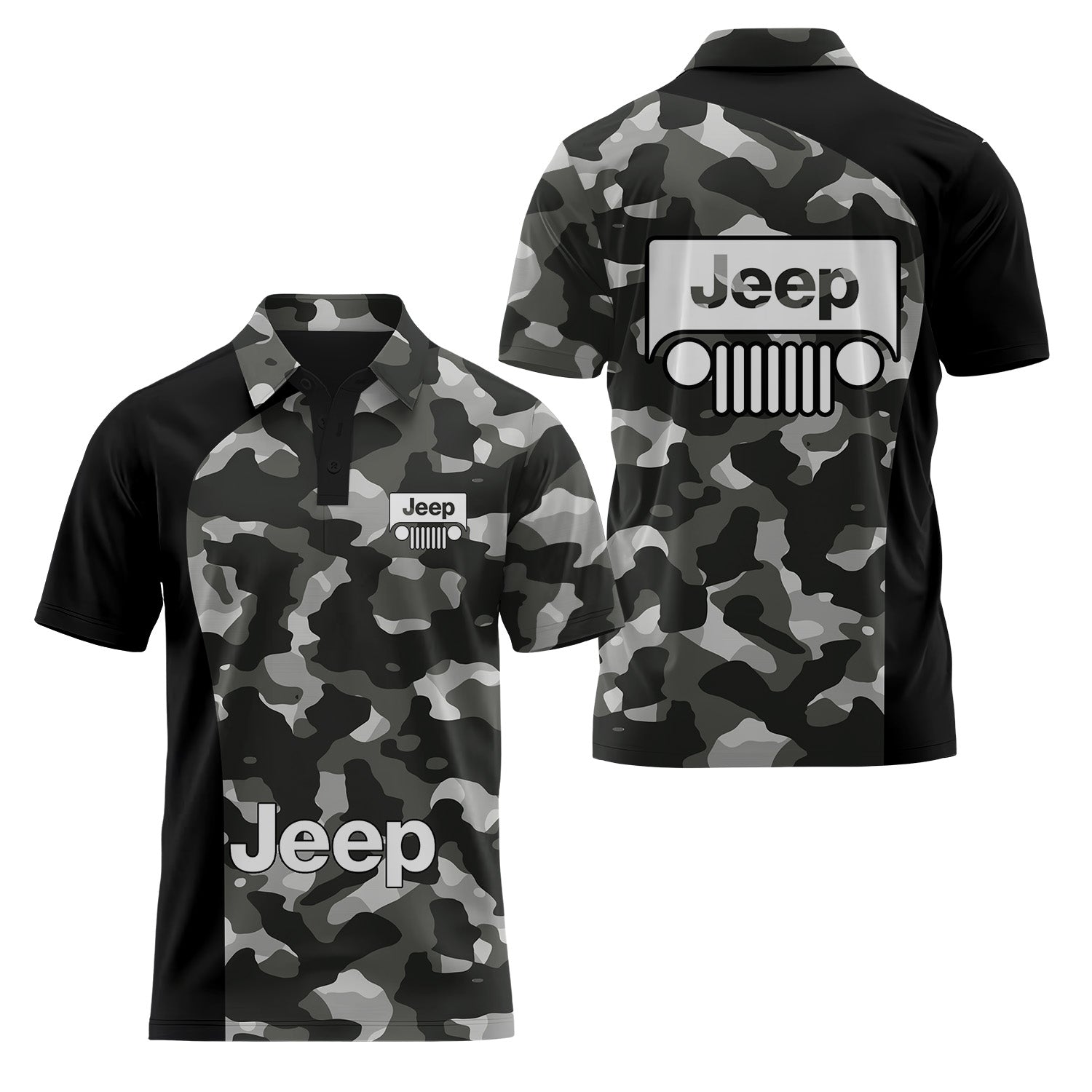 Jeep Short Sleeve Polo USPL428
