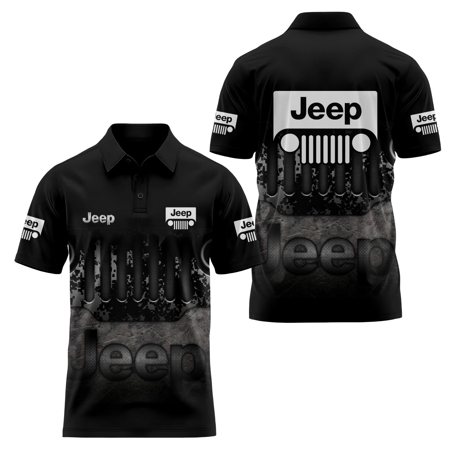 Jeep Short Sleeve Polo USPL432