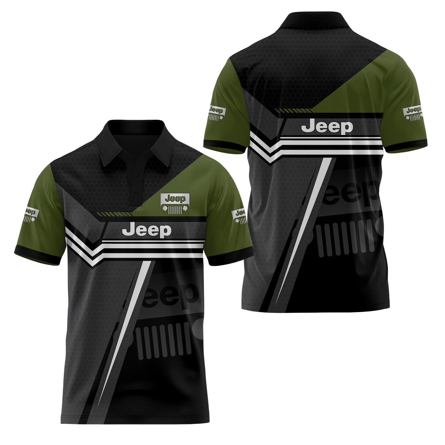 Jeep Short Sleeve Polo USPL437
