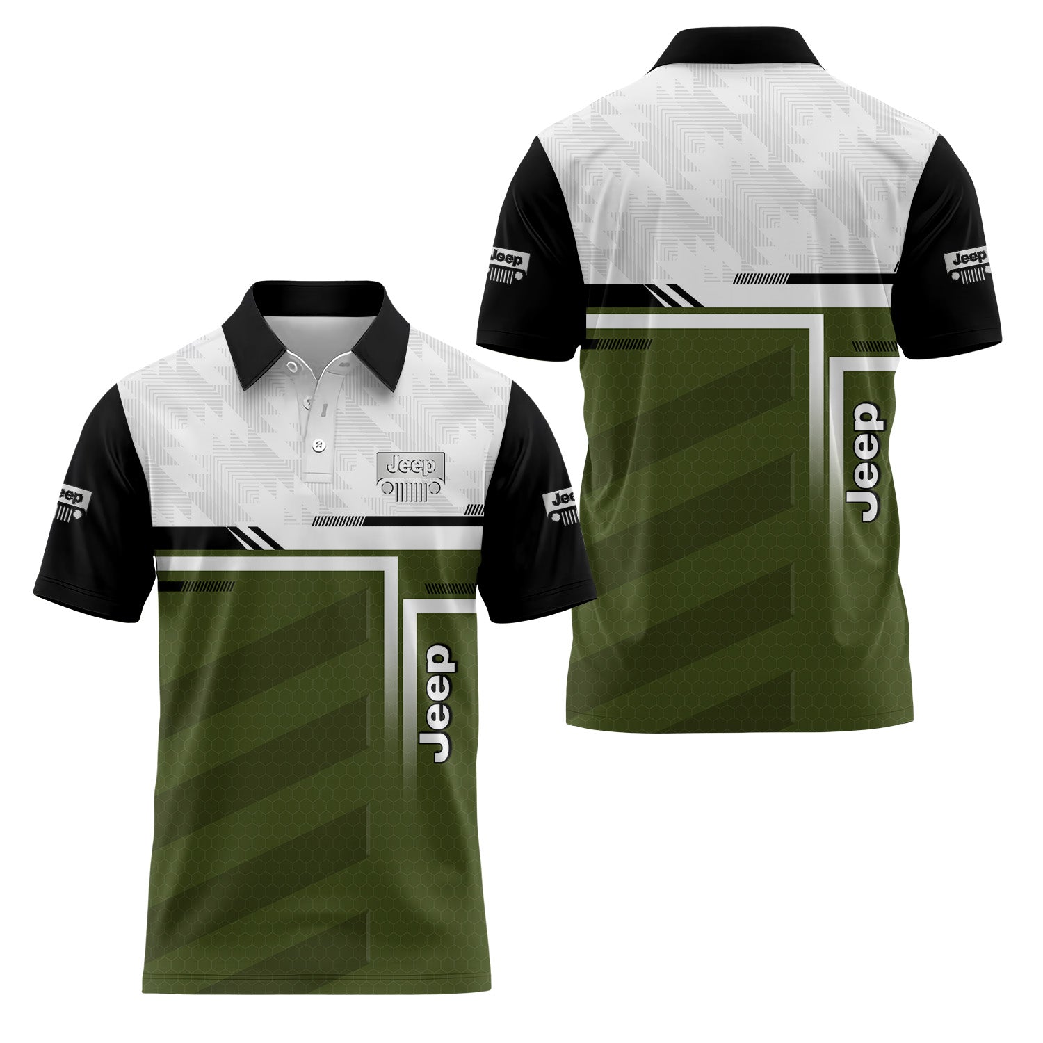 Jeep Short Sleeve Polo USPL447