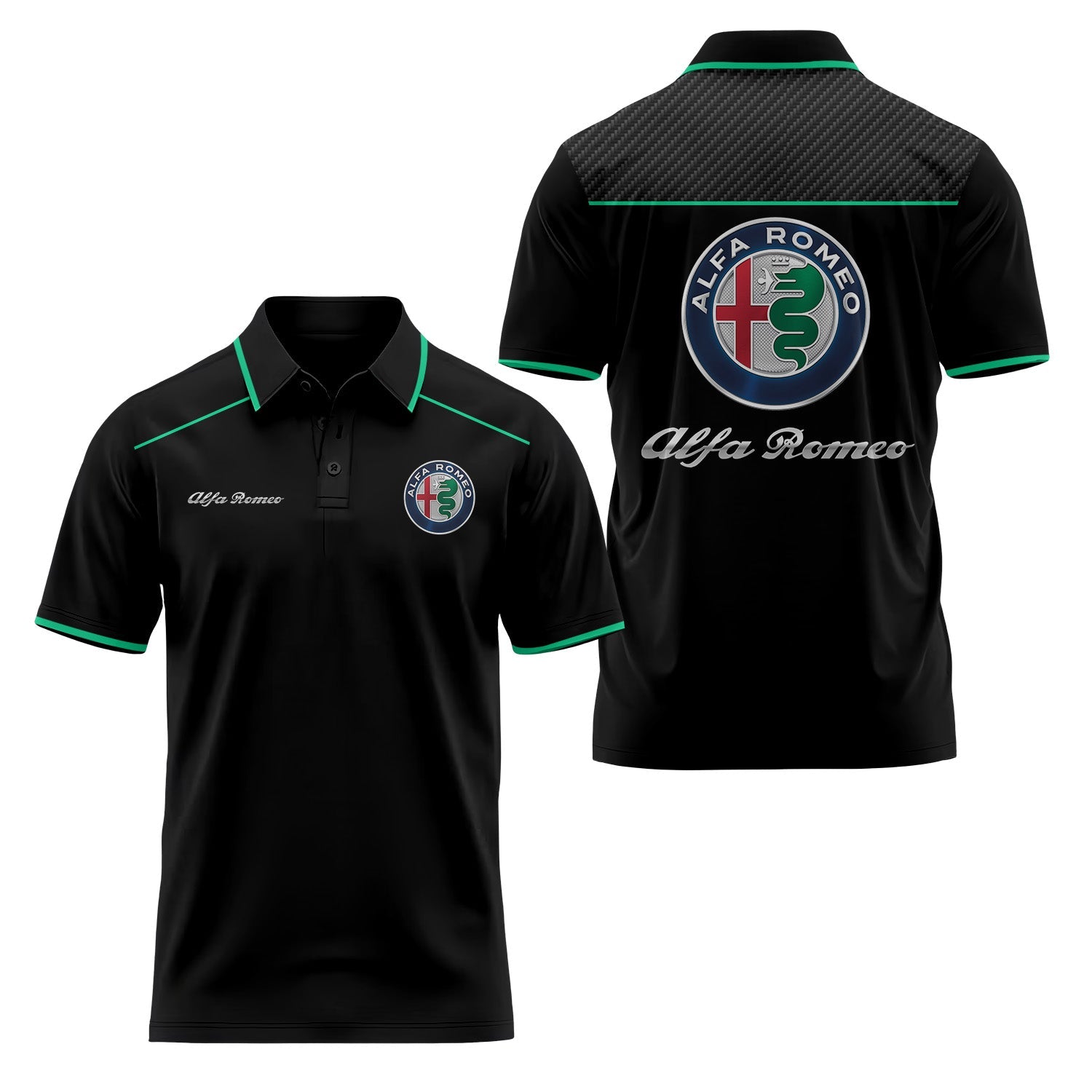 Alfa Romeo Short Sleeve Polo USPL654
