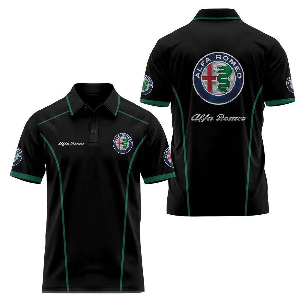 Alfa Romeo Short Sleeve Polo USPL644