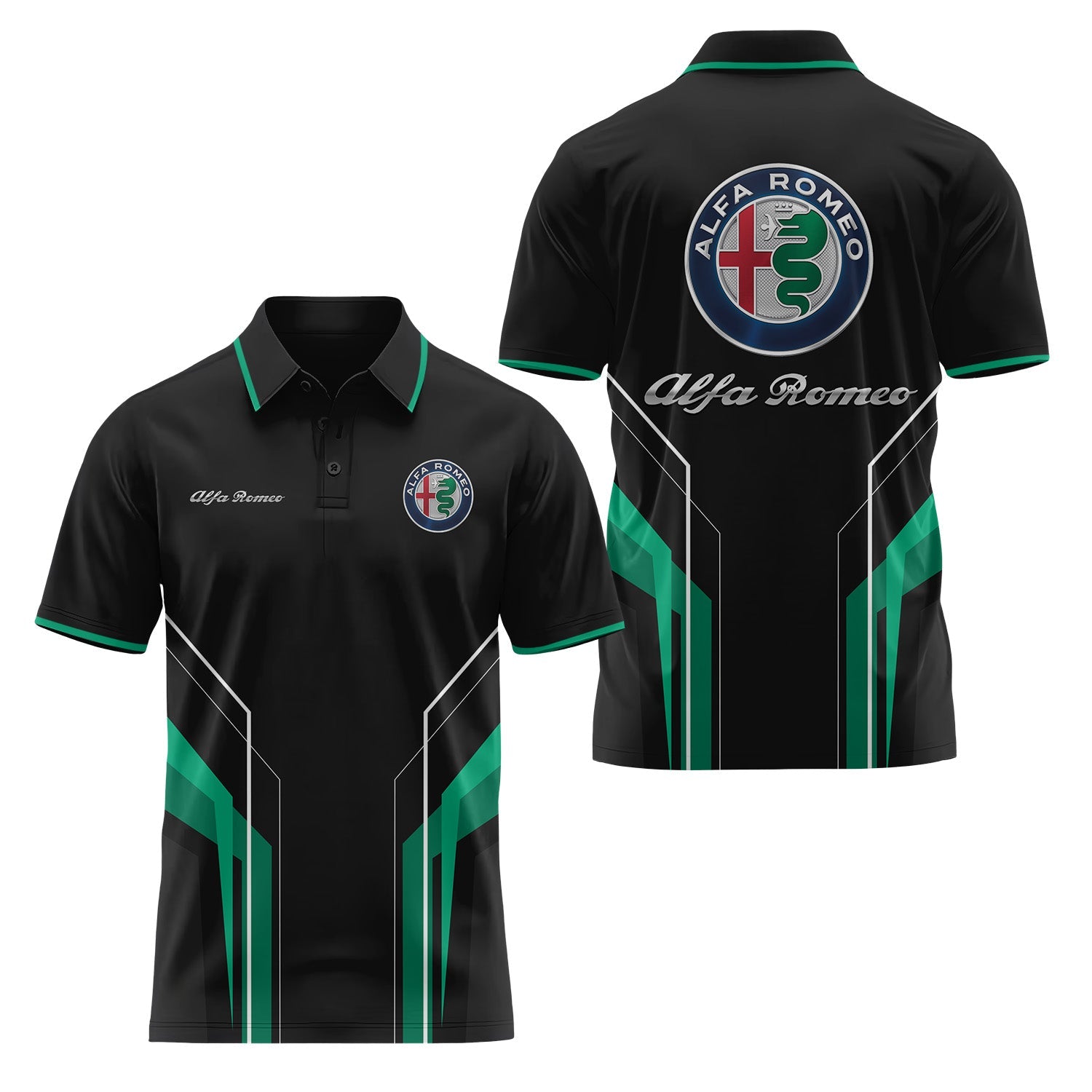 Alfa Romeo Short Sleeve Polo USPL653