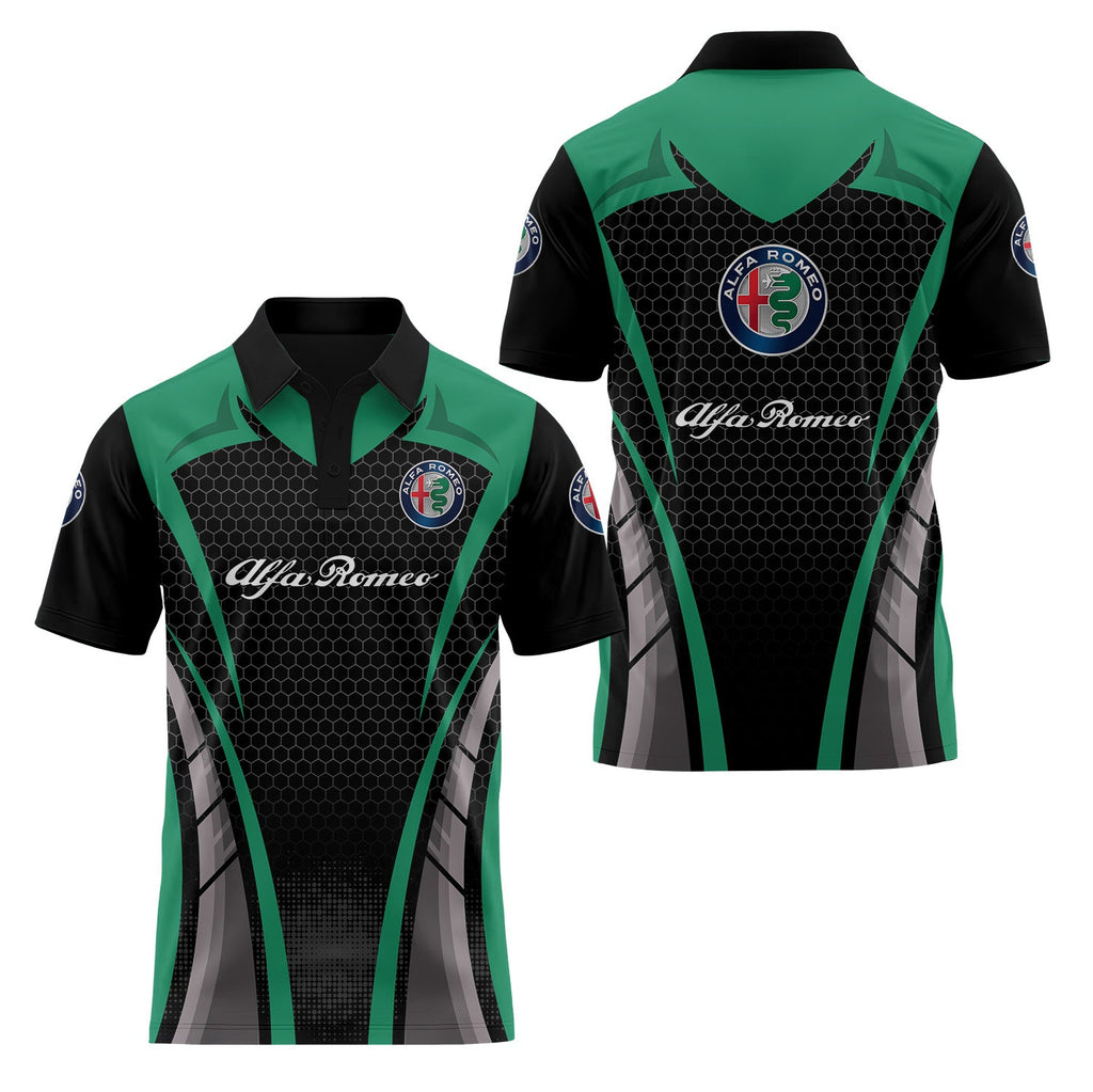Alfa Romeo Short Sleeve Polo USPL642