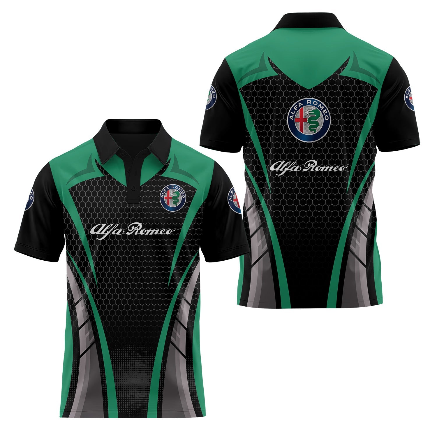 Alfa Romeo Short Sleeve Polo USPL642