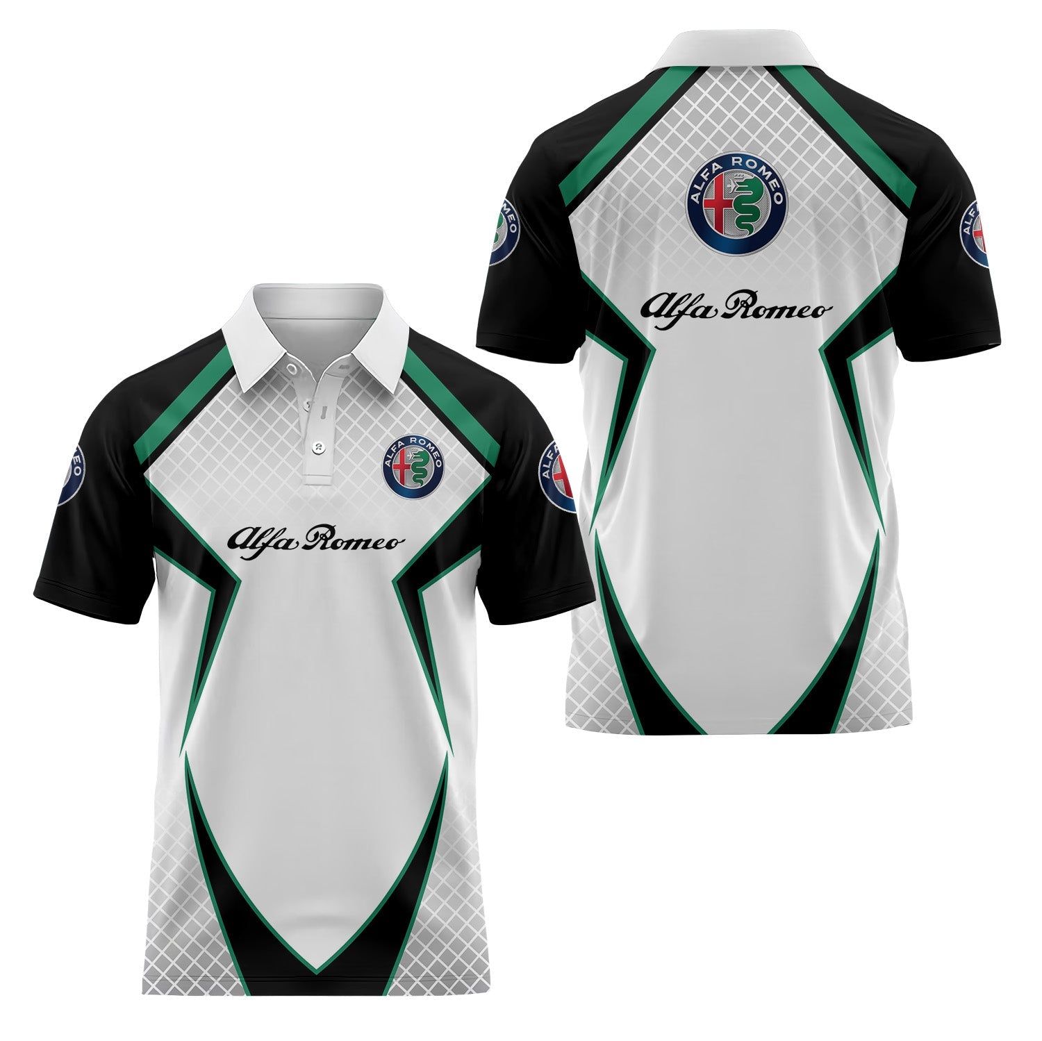 Alfa Romeo Short Sleeve Polo USPL641
