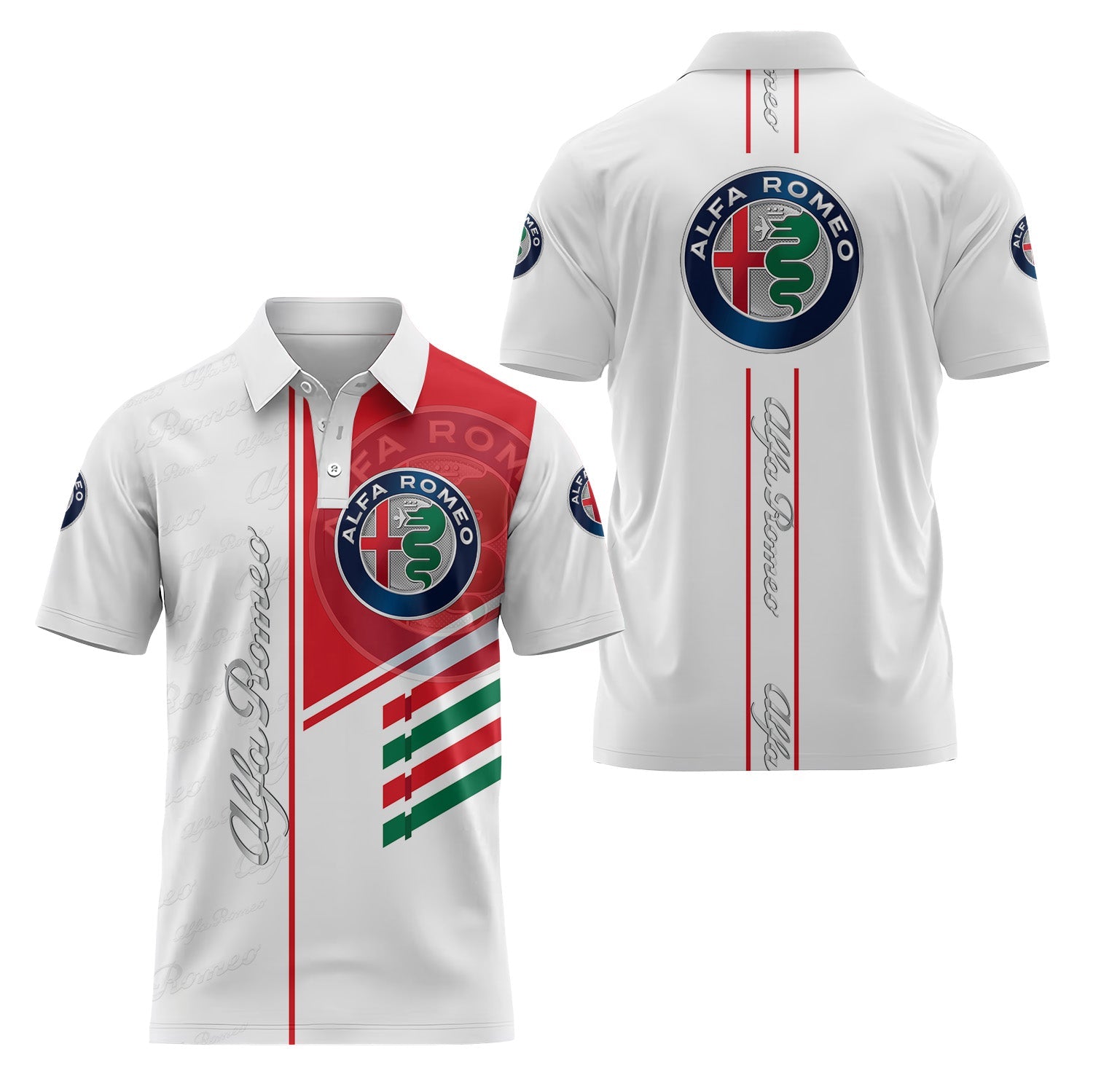 Alfa Romeo Short Sleeve Polo USPL613