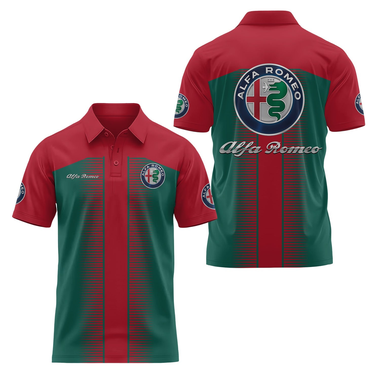 Alfa Romeo Short Sleeve Polo USPL633