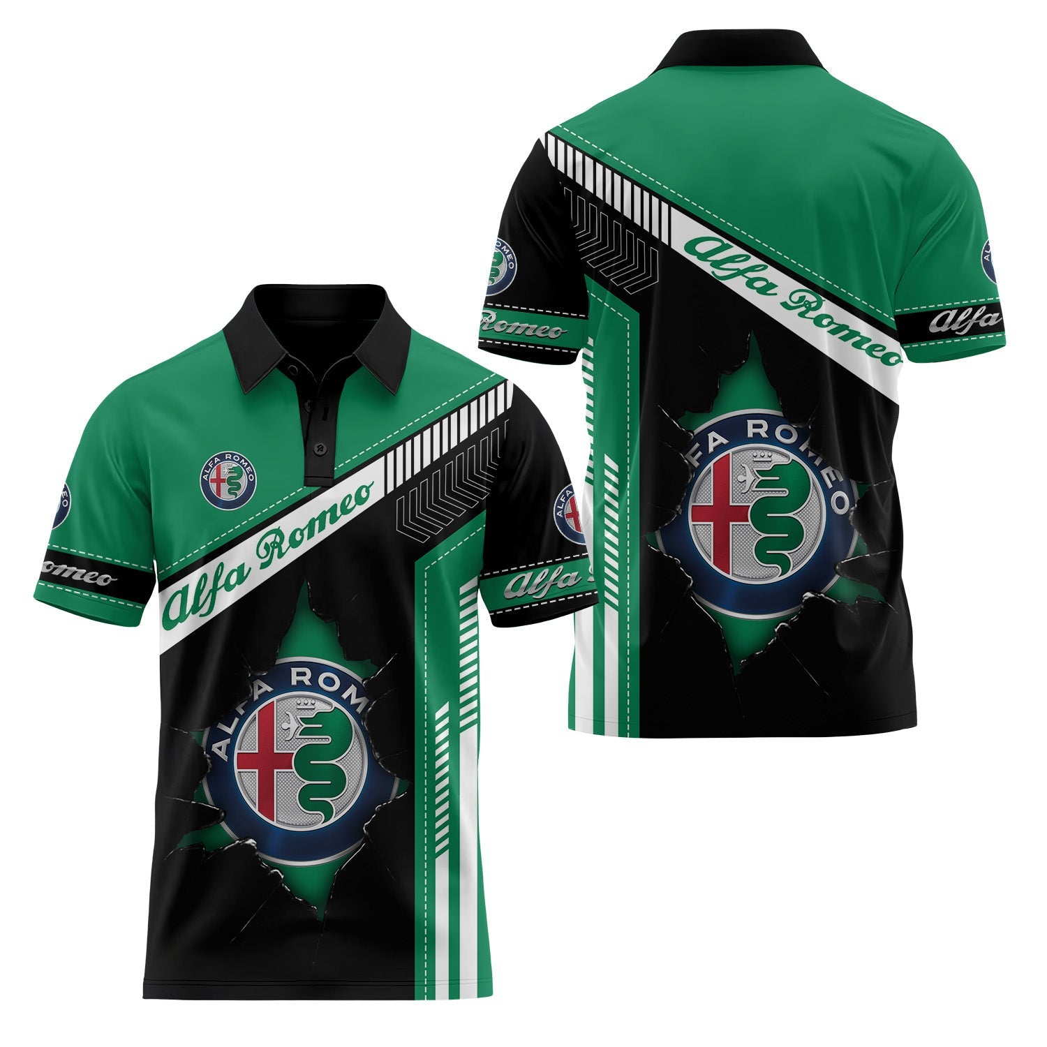 Alfa Romeo Short Sleeve Polo USPL626