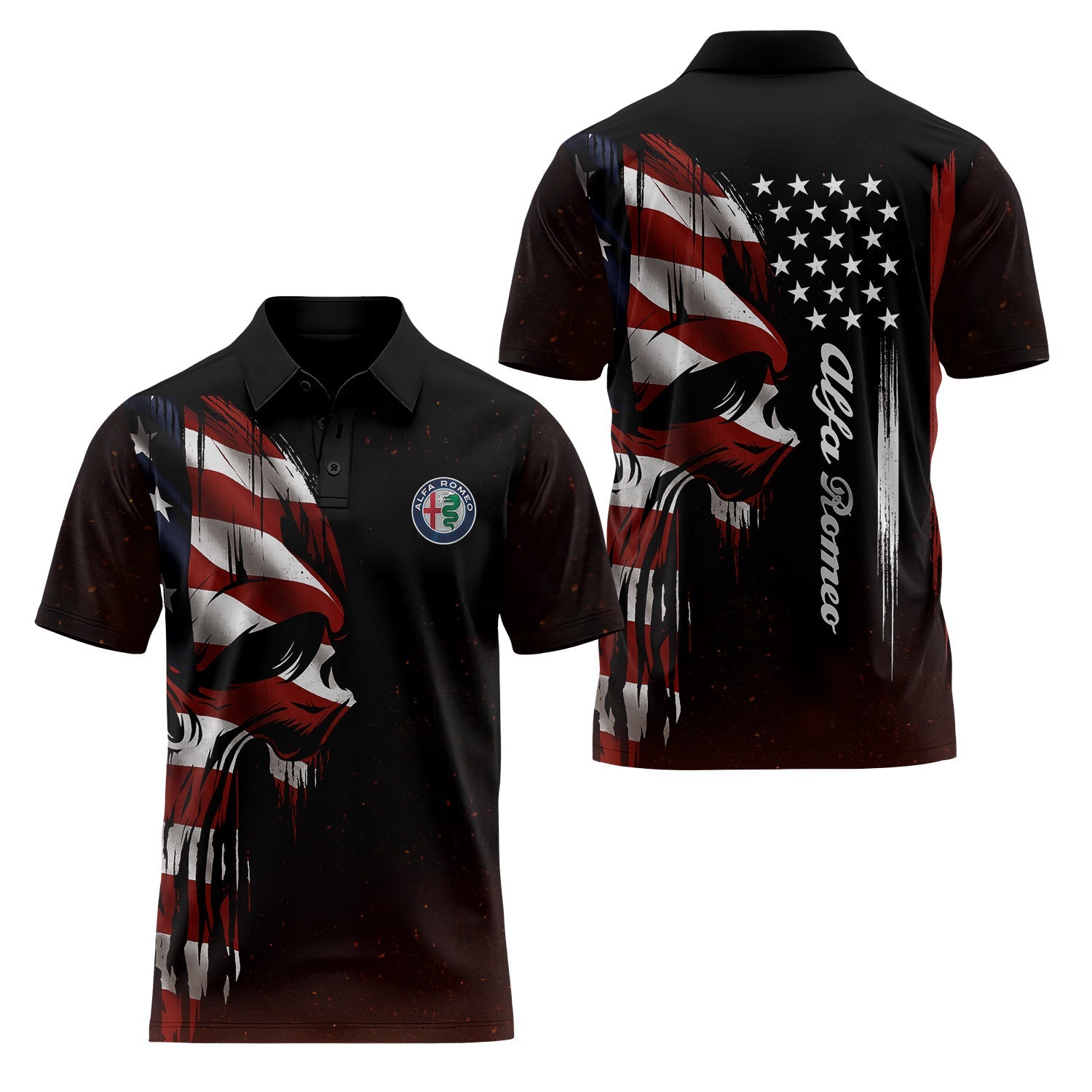 Alfa Romeo Short Sleeve Polo USPL615