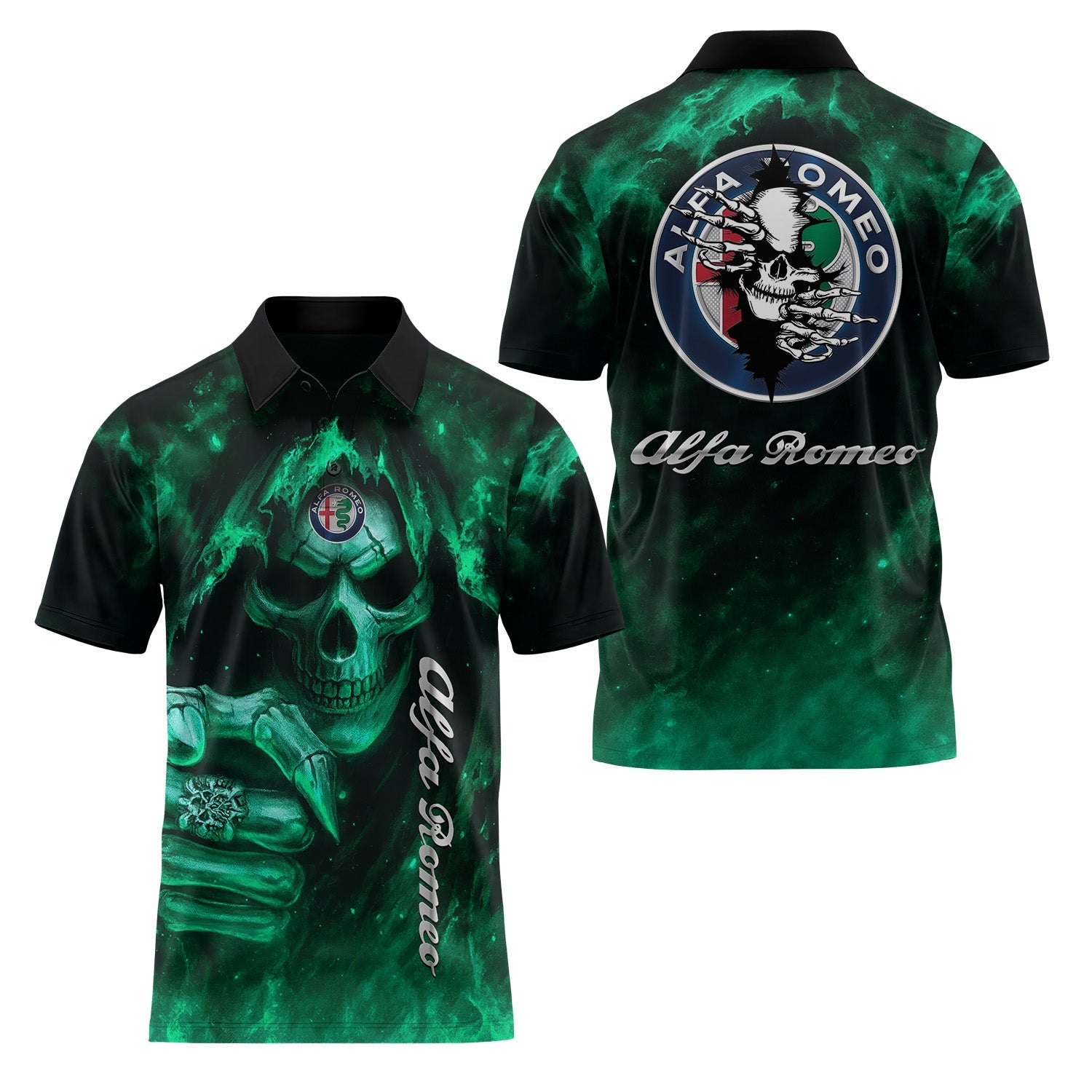 Alfa Romeo Short Sleeve Polo USPL618