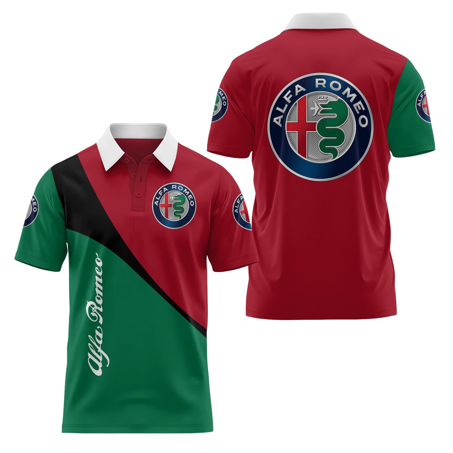 Alfa Romeo Short Sleeve Polo USPL622