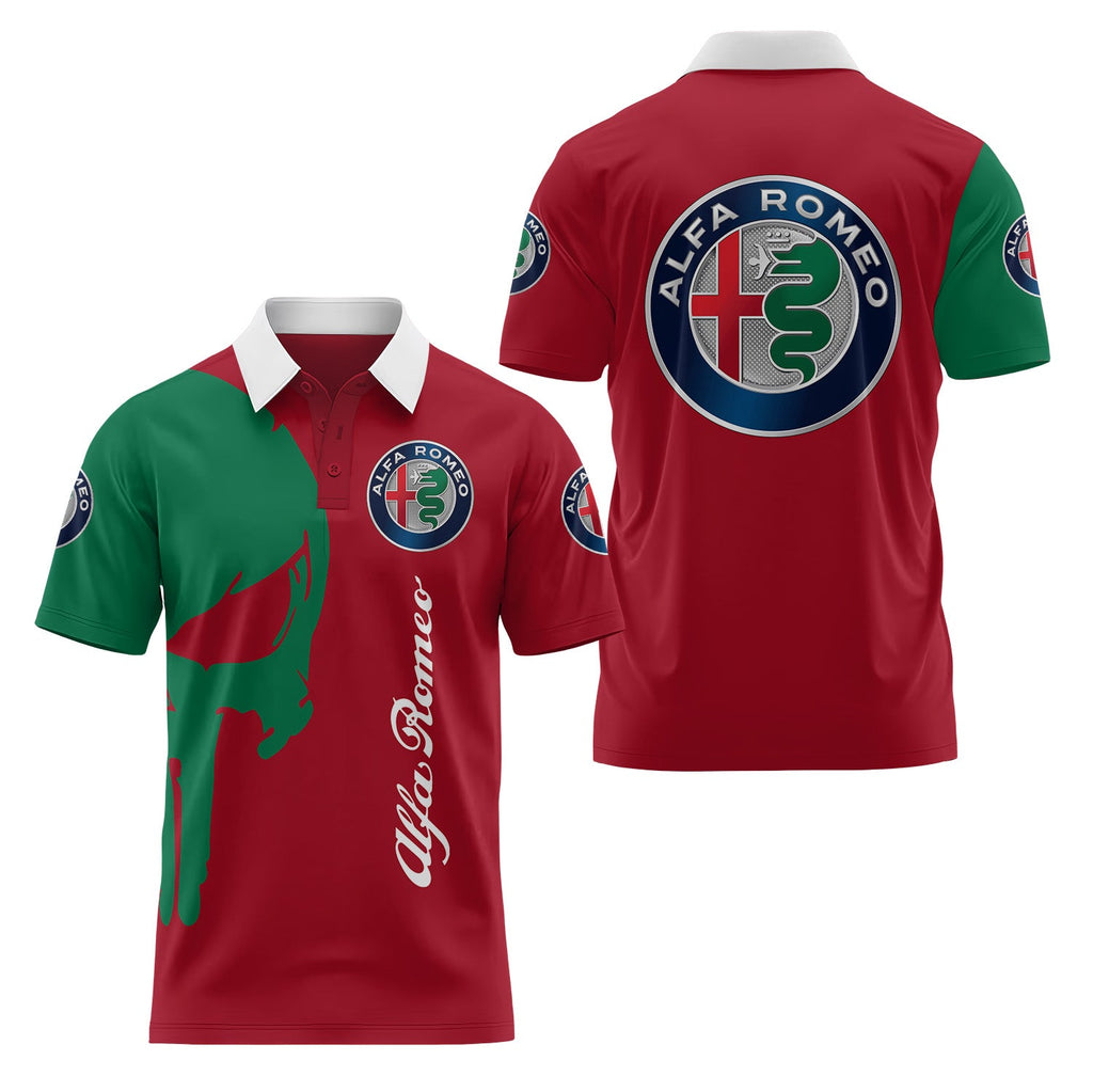 Alfa Romeo Short Sleeve Polo USPL621