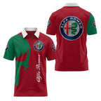 Alfa Romeo Short Sleeve Polo USPL621