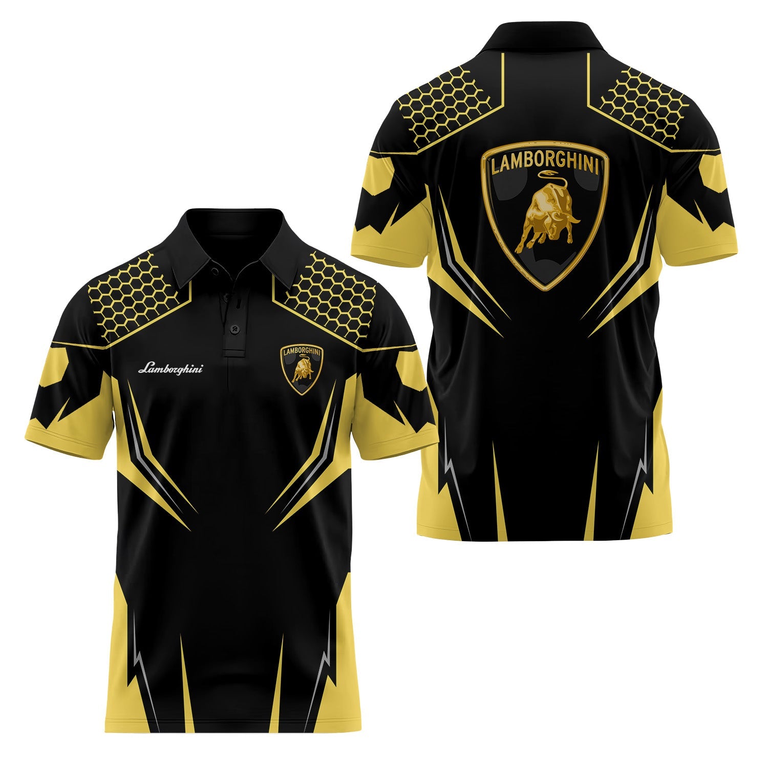 Lamborghini Short Sleeve Polo USPL697