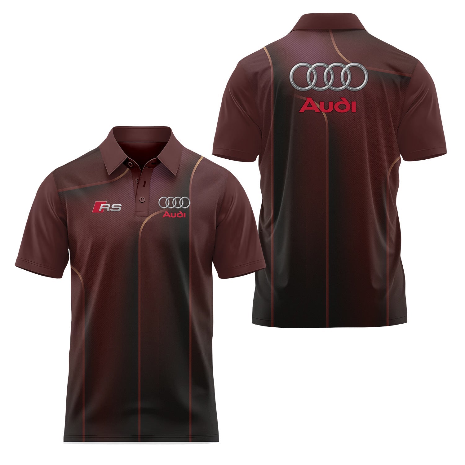 Audi Short Sleeve Polo USPL765