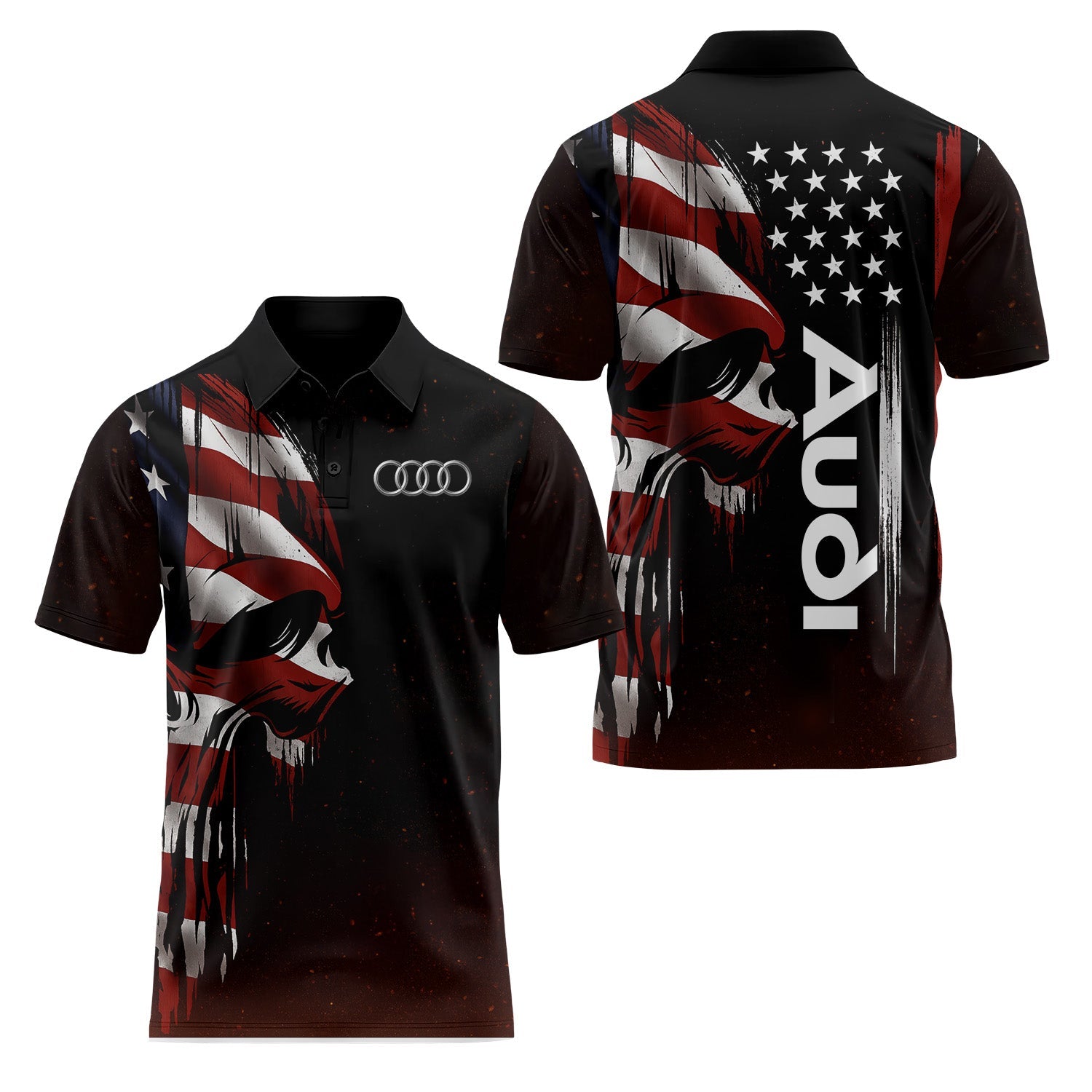 Audi Short Sleeve Polo USPL785