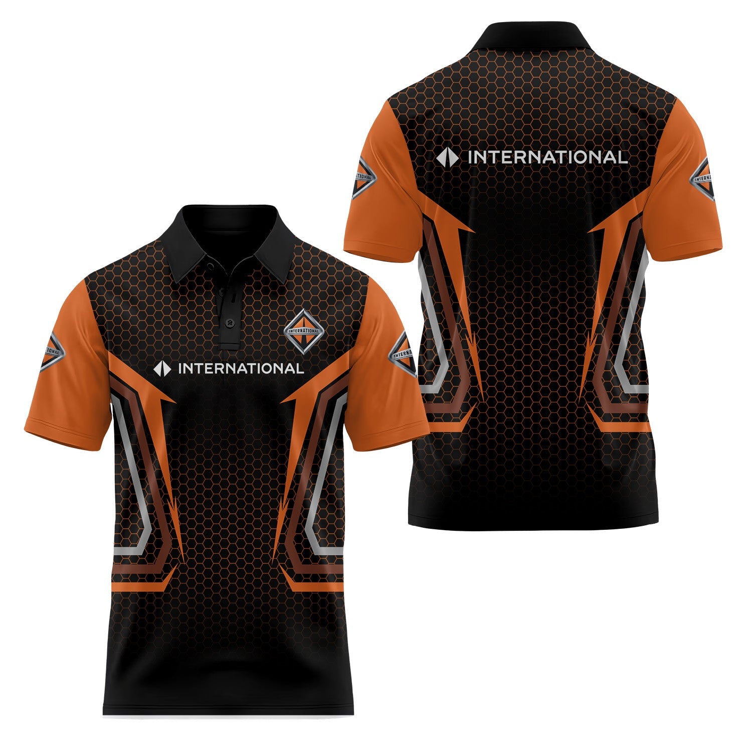 International Trucks Short Sleeve Polo USPL1887