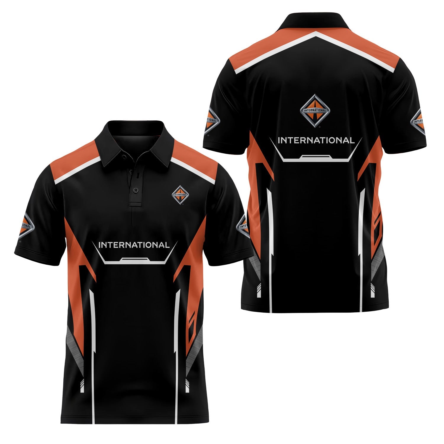 International Trucks Short Sleeve Polo USPL1883