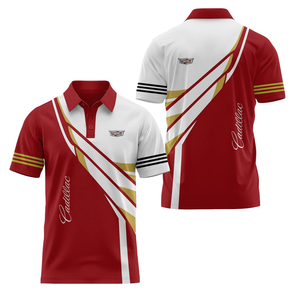 Cadillac Short Sleeve Polo USPL2818