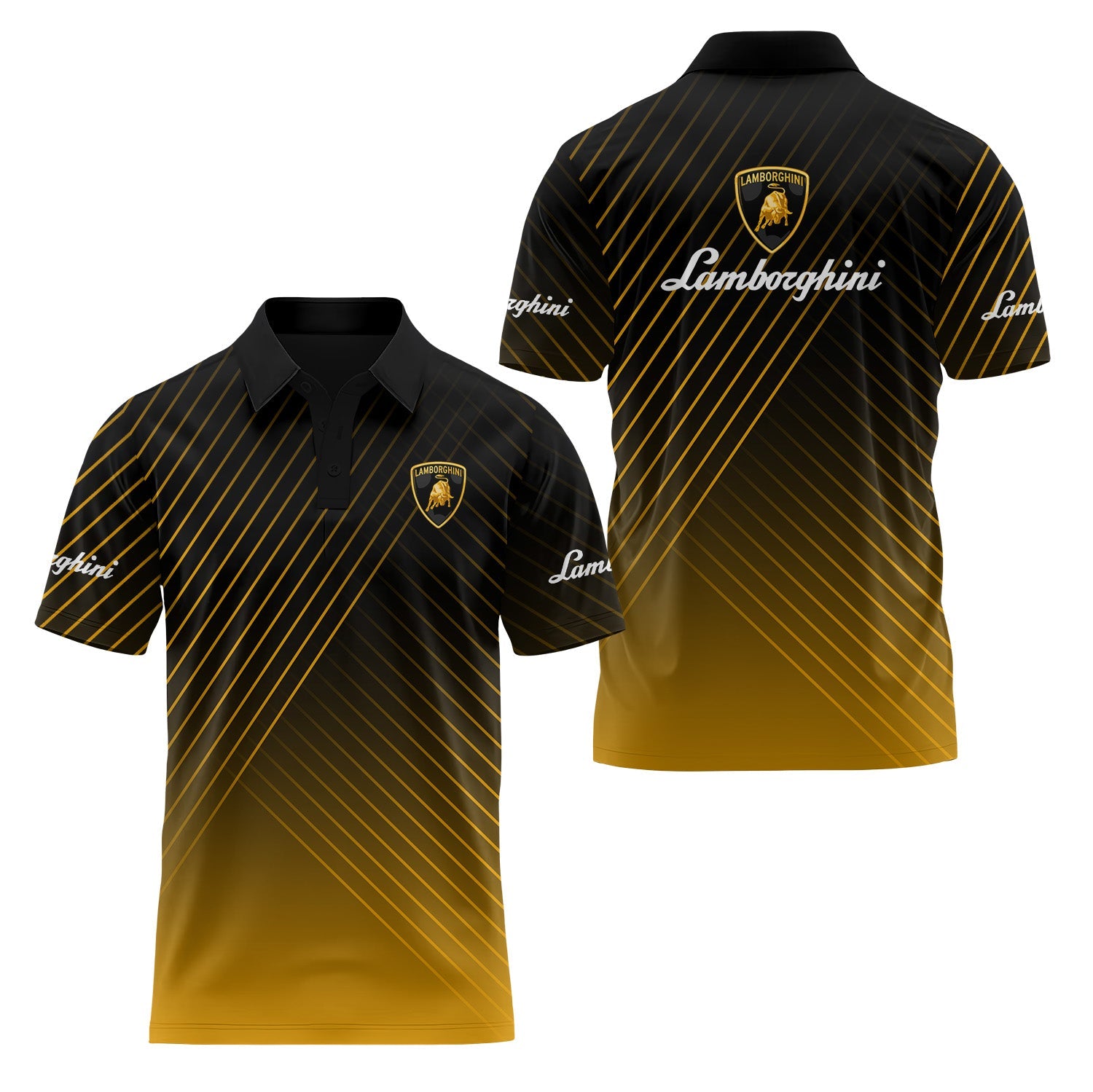 Lamborghini Short Sleeve Polo USPL665