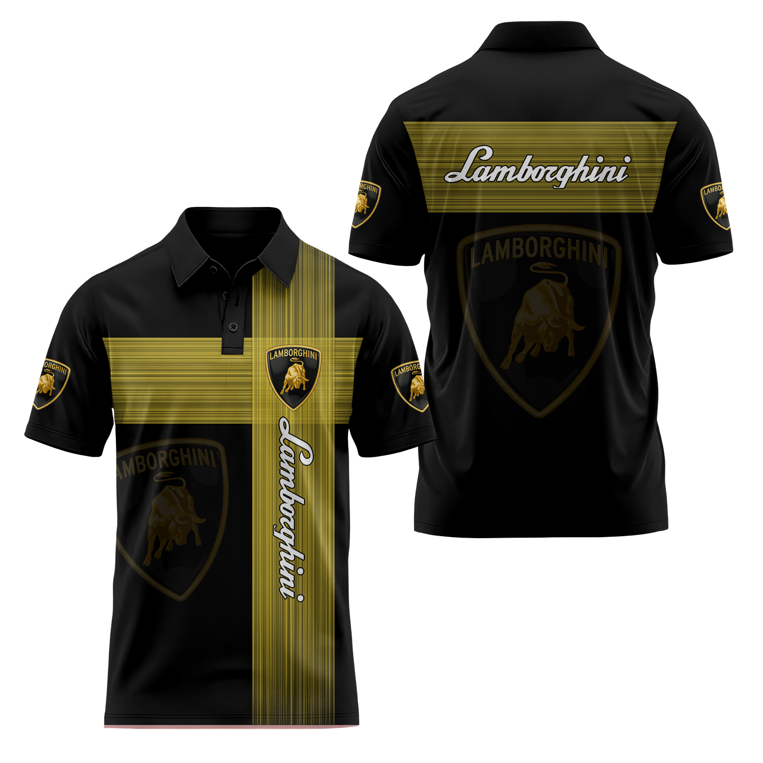 Lamborghini Short Sleeve Polo USPL679